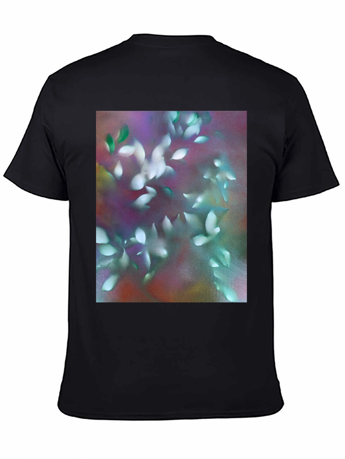 Abstract Floral Graphic Print T-Shirt