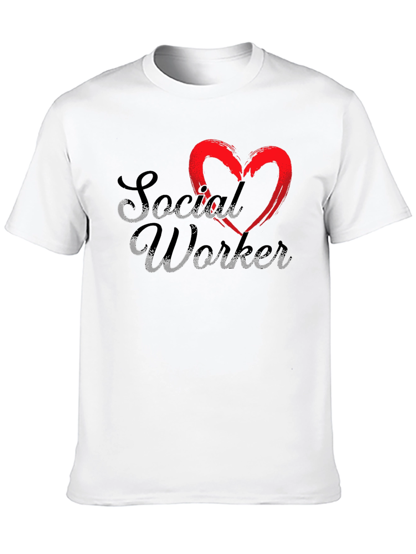 Social Worker Heart T-Shirt