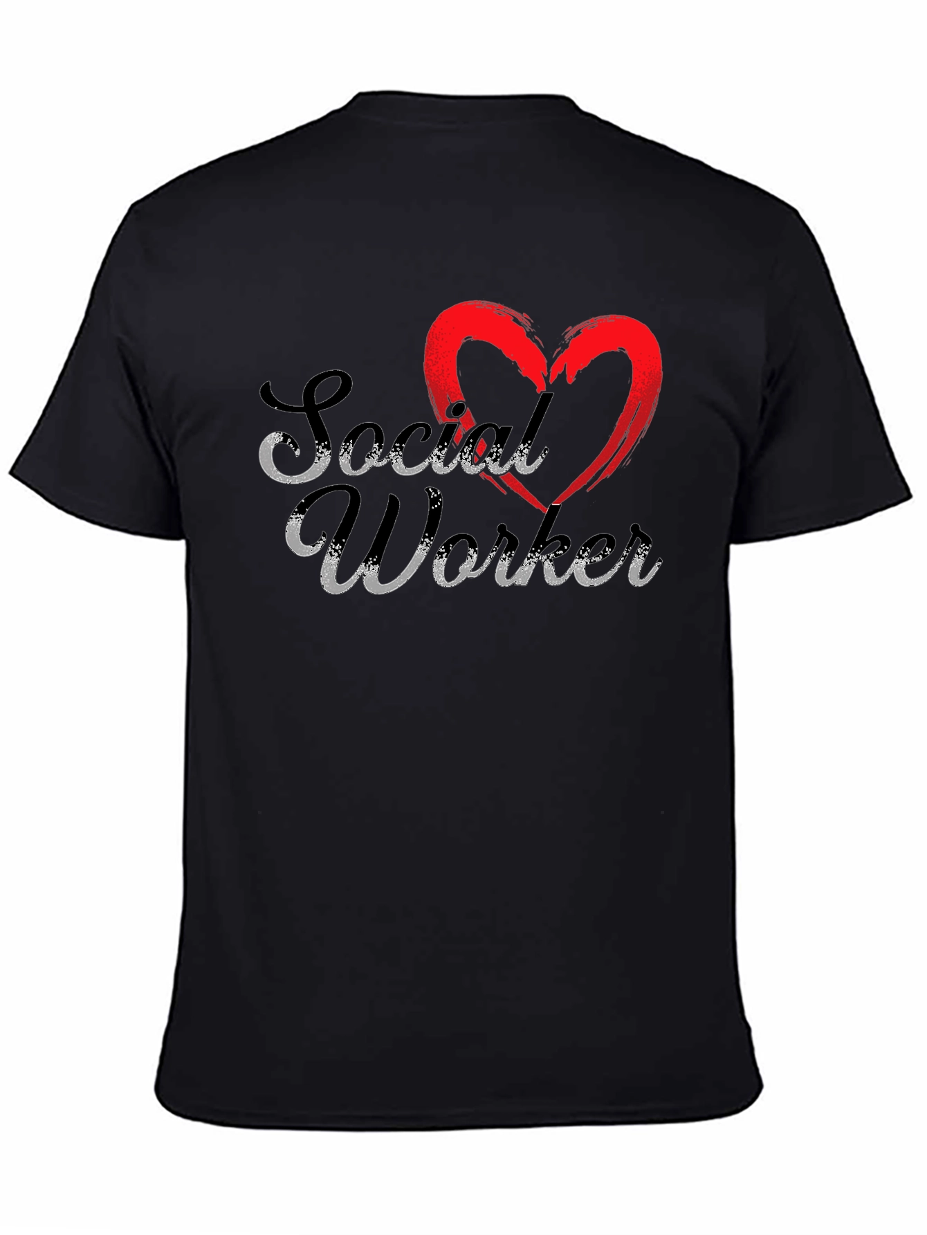 Social Worker Heart T-Shirt
