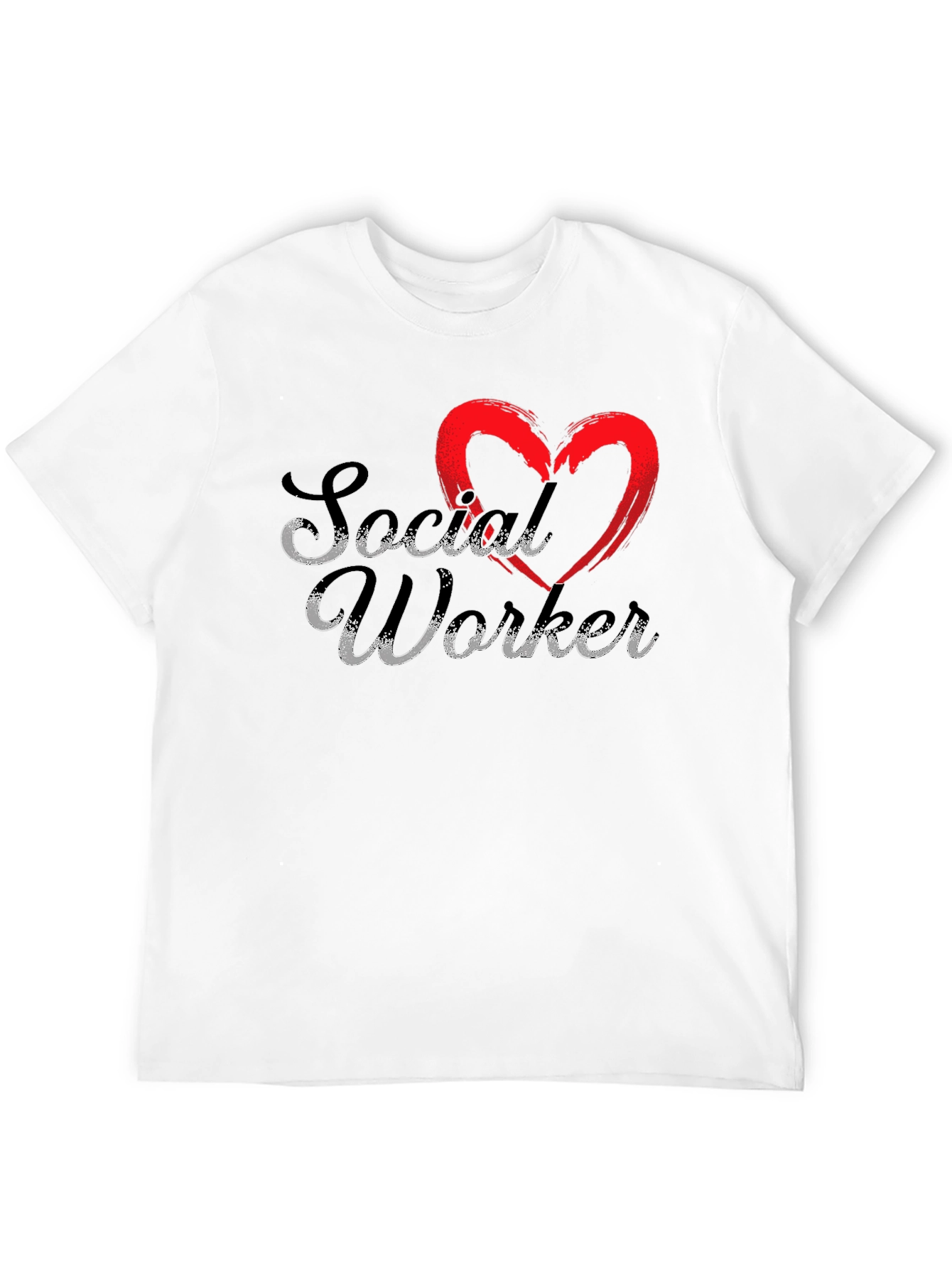 Social Worker Heart T-Shirt