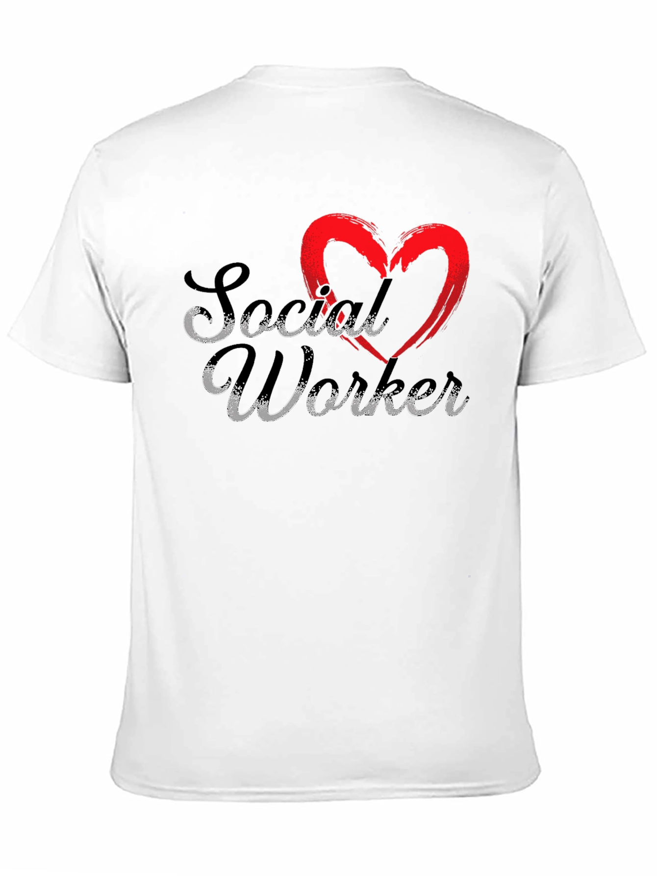 Social Worker Heart T-Shirt