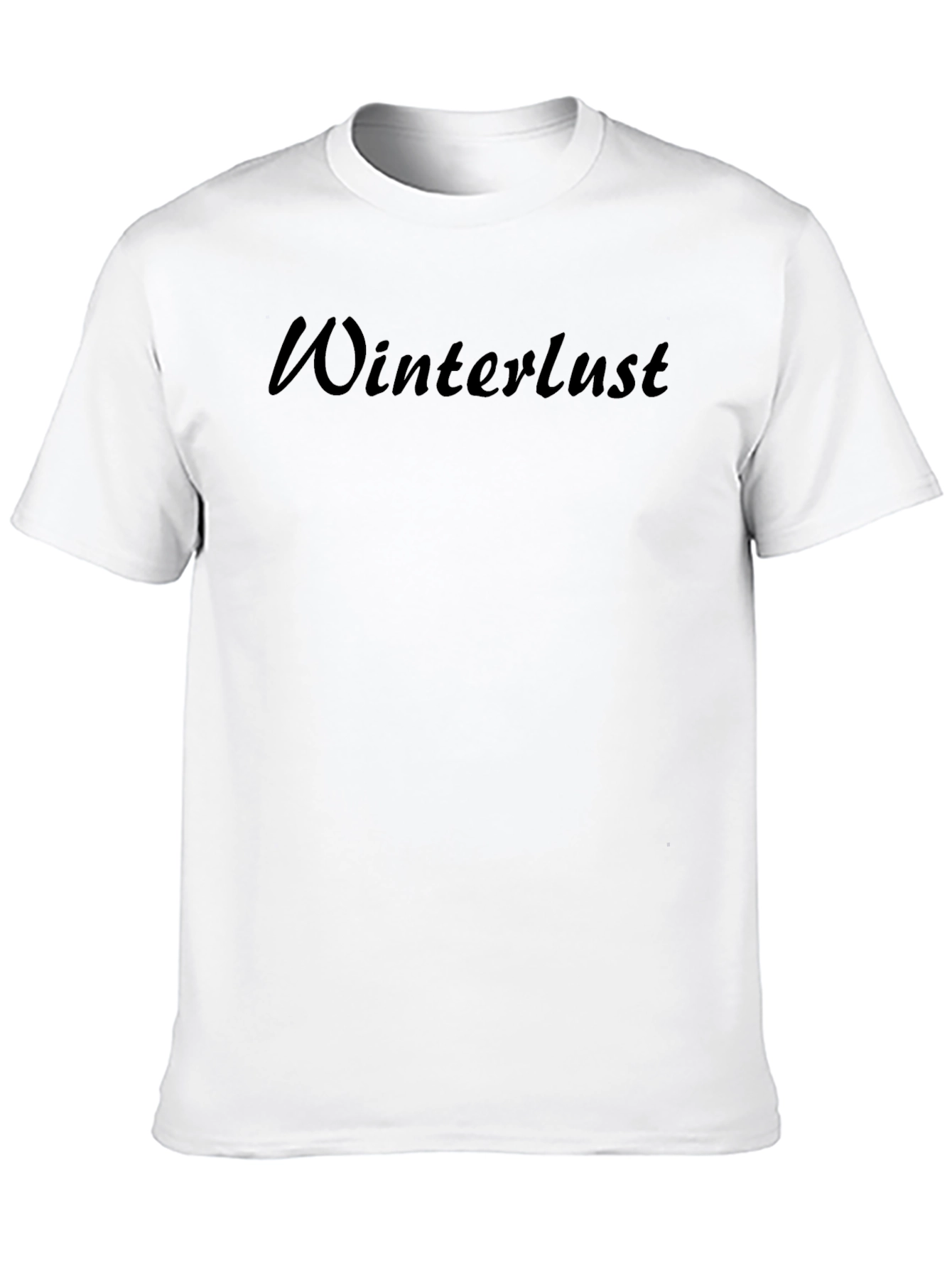 Winterlust T-Shirt - Stylish Black Tee