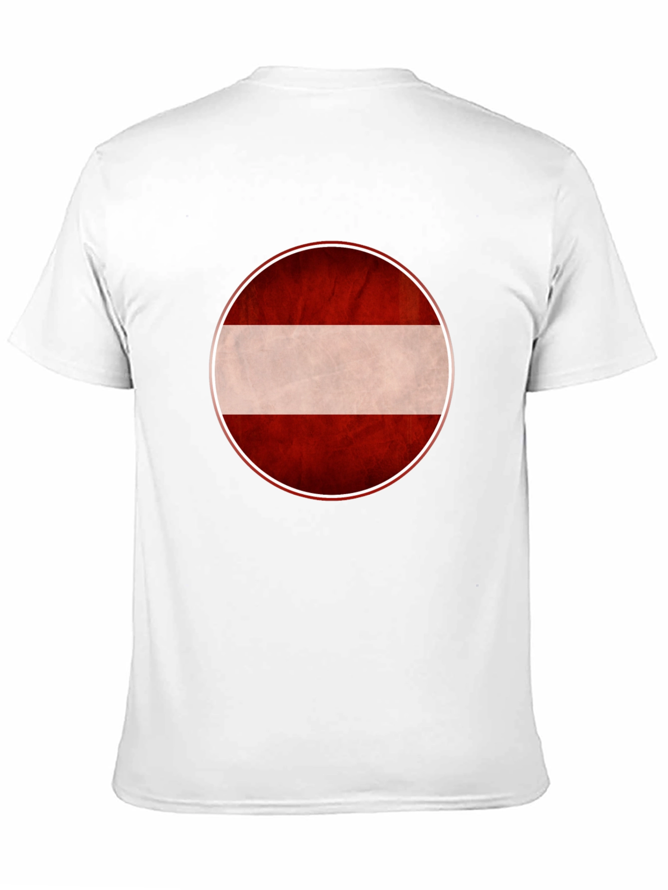 Latvia Flag Graphic Tee - Unisex Black T-Shirt