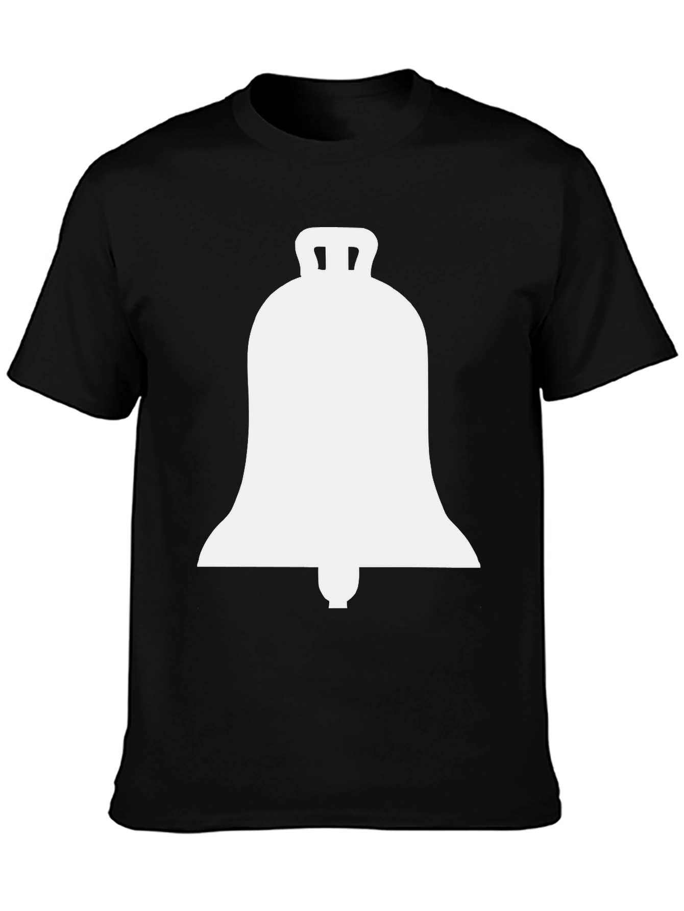 Bell Graphic T-Shirt - Black Cotton Tee