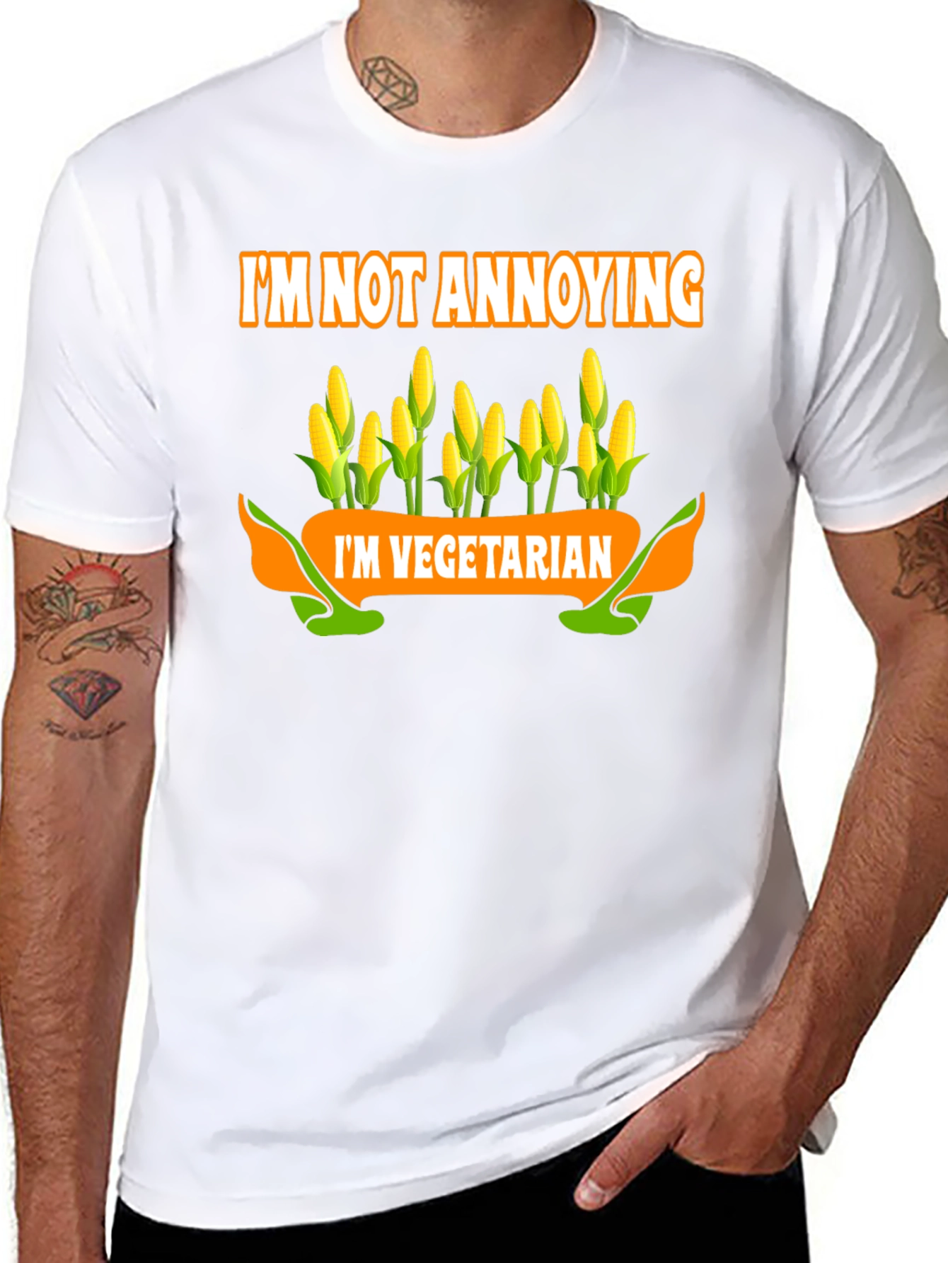 Im Not Annoying Im Vegetarian T-Shirt