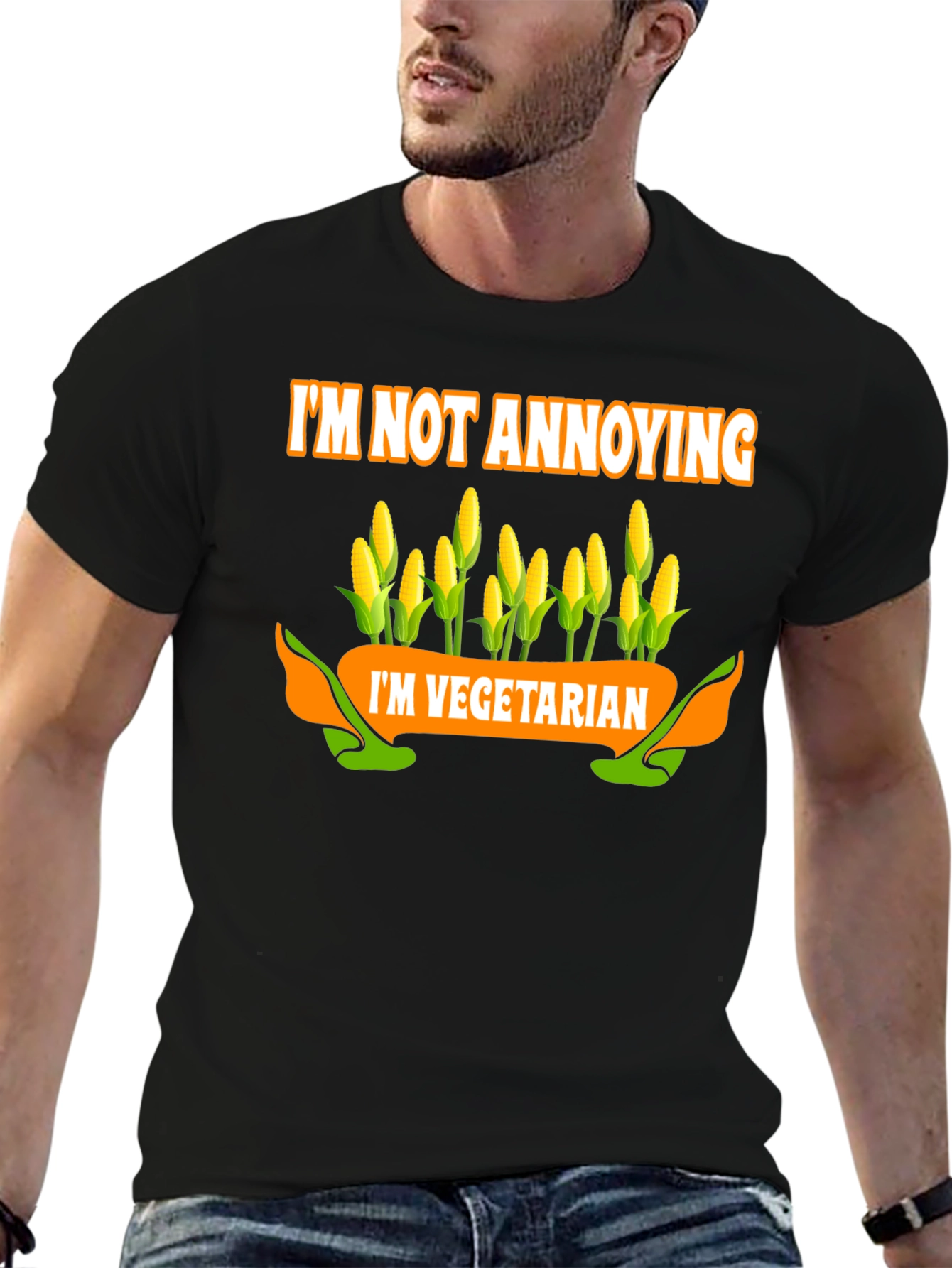 Im Not Annoying Im Vegetarian T-Shirt