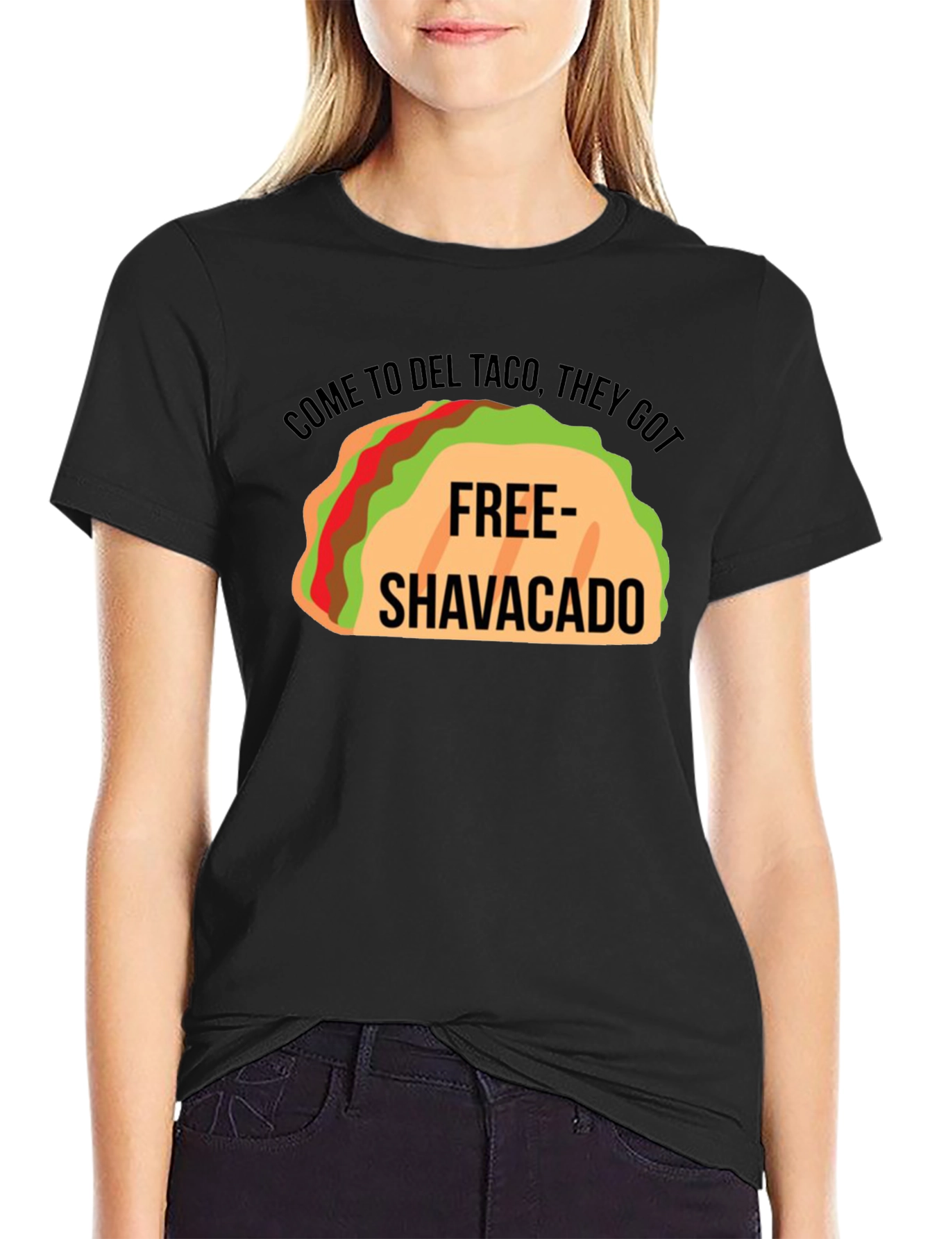 Del Taco Free Shavacado Graphic T-Shirt