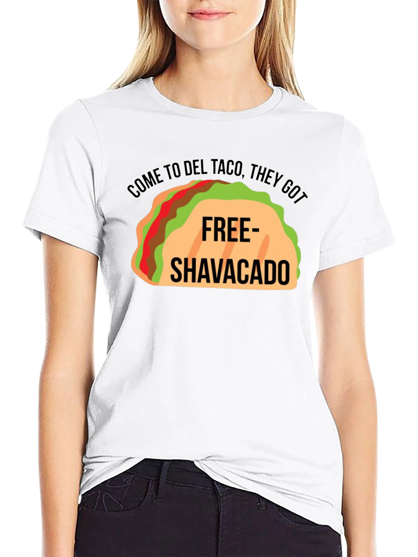 Del Taco Free Shavacado Graphic T-Shirt