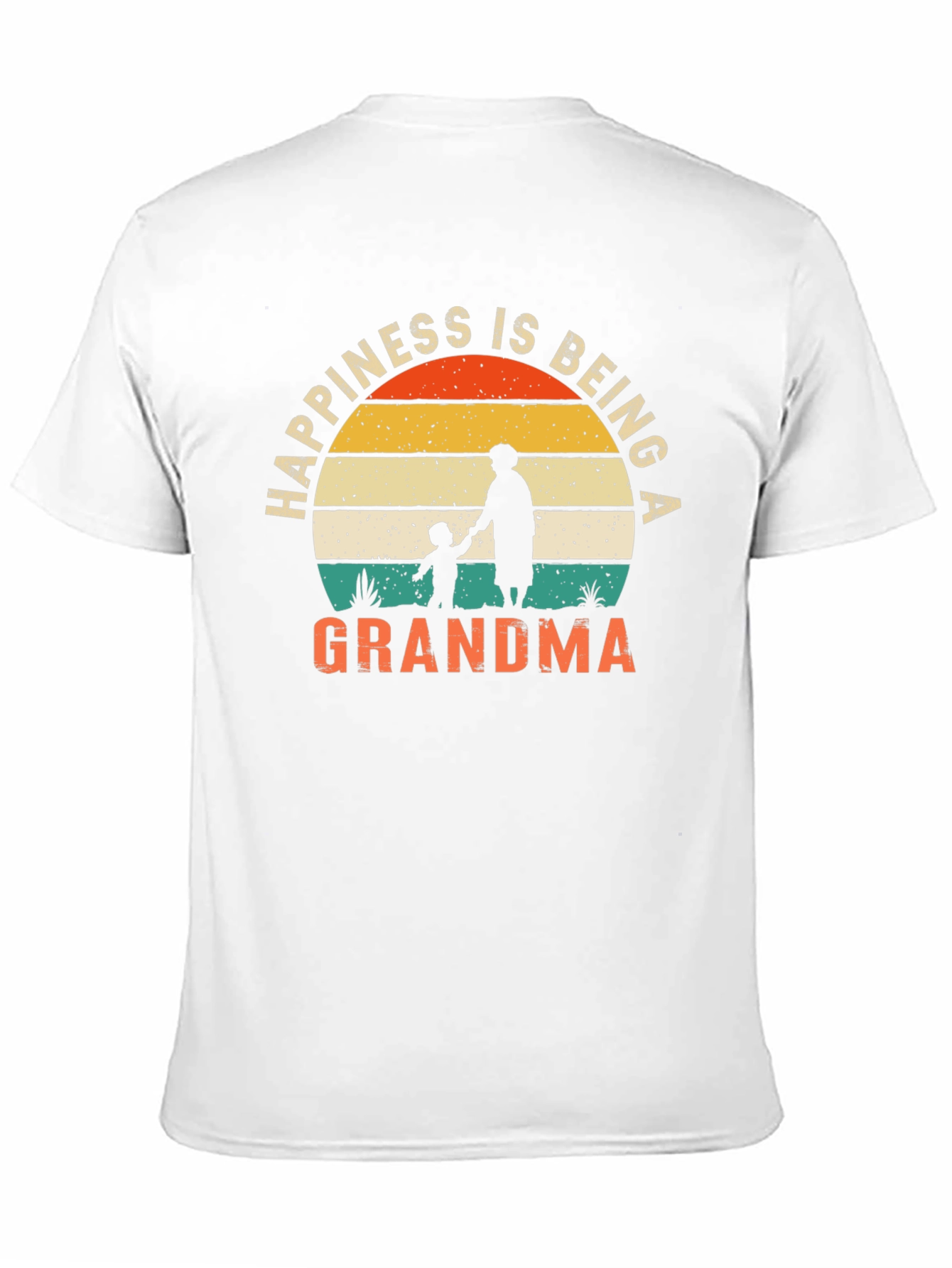 Happiness is Being a Grandma Graphic T-Shirt