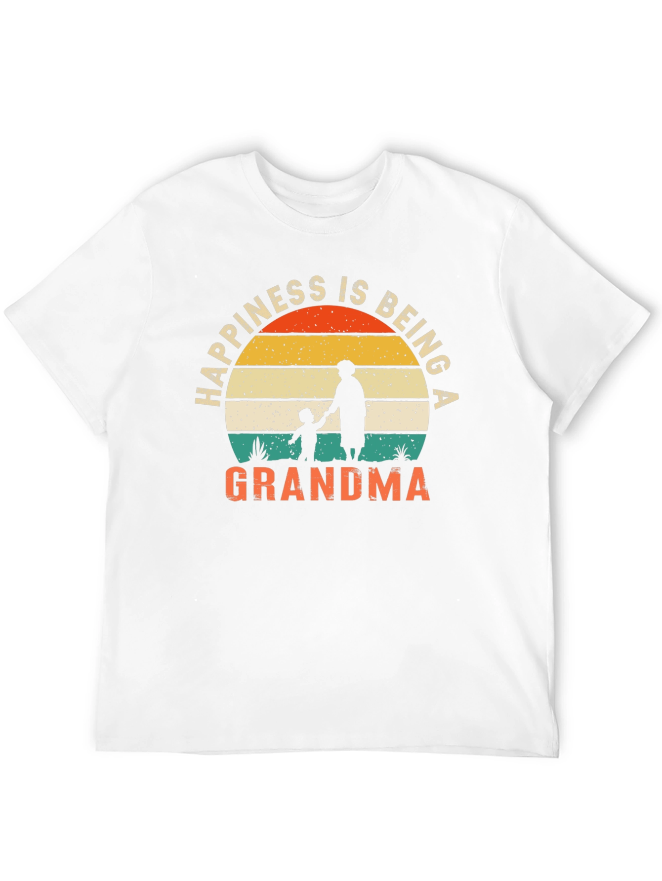 Happiness is Being a Grandma Graphic T-Shirt