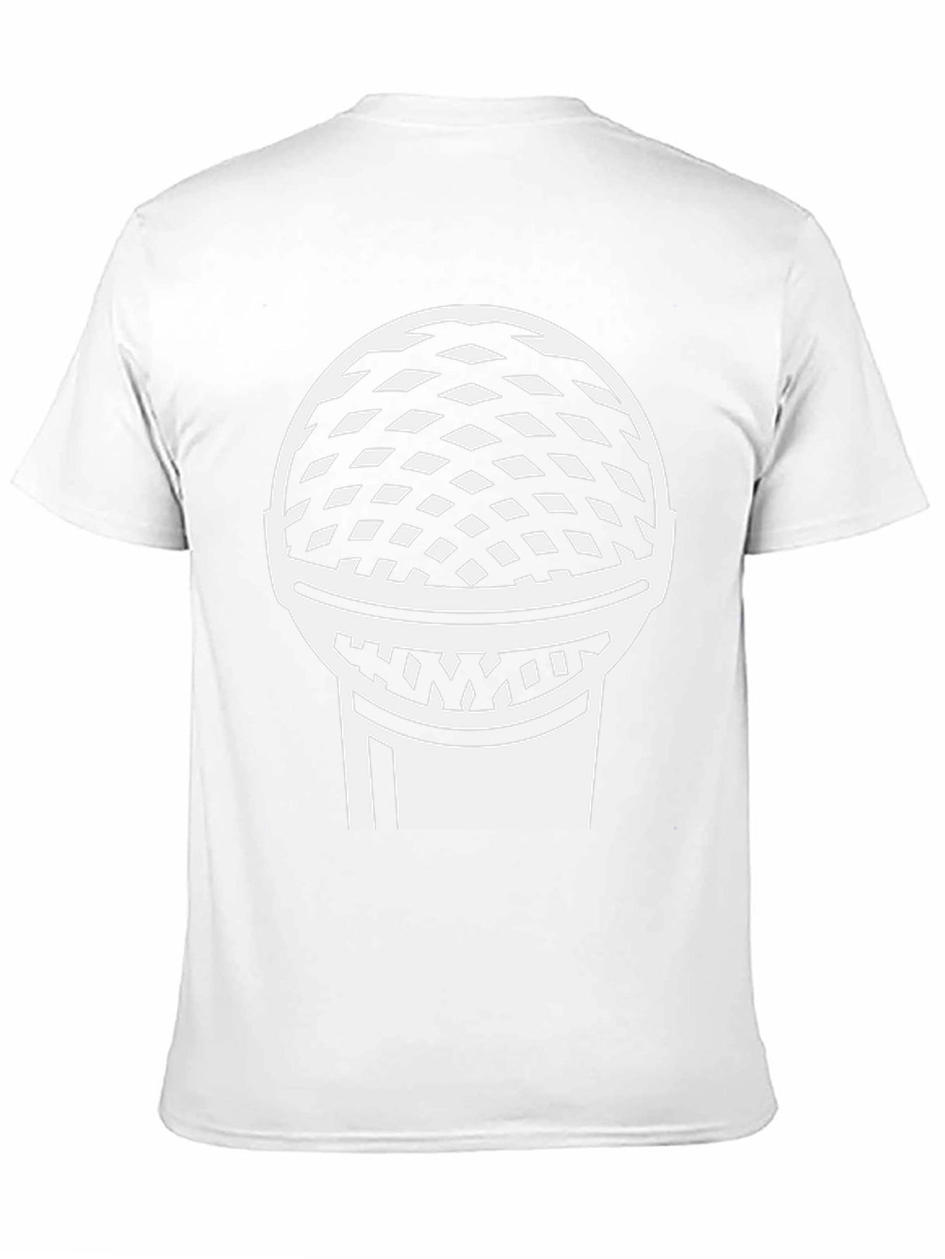 Microphone Graphic Tee - Black