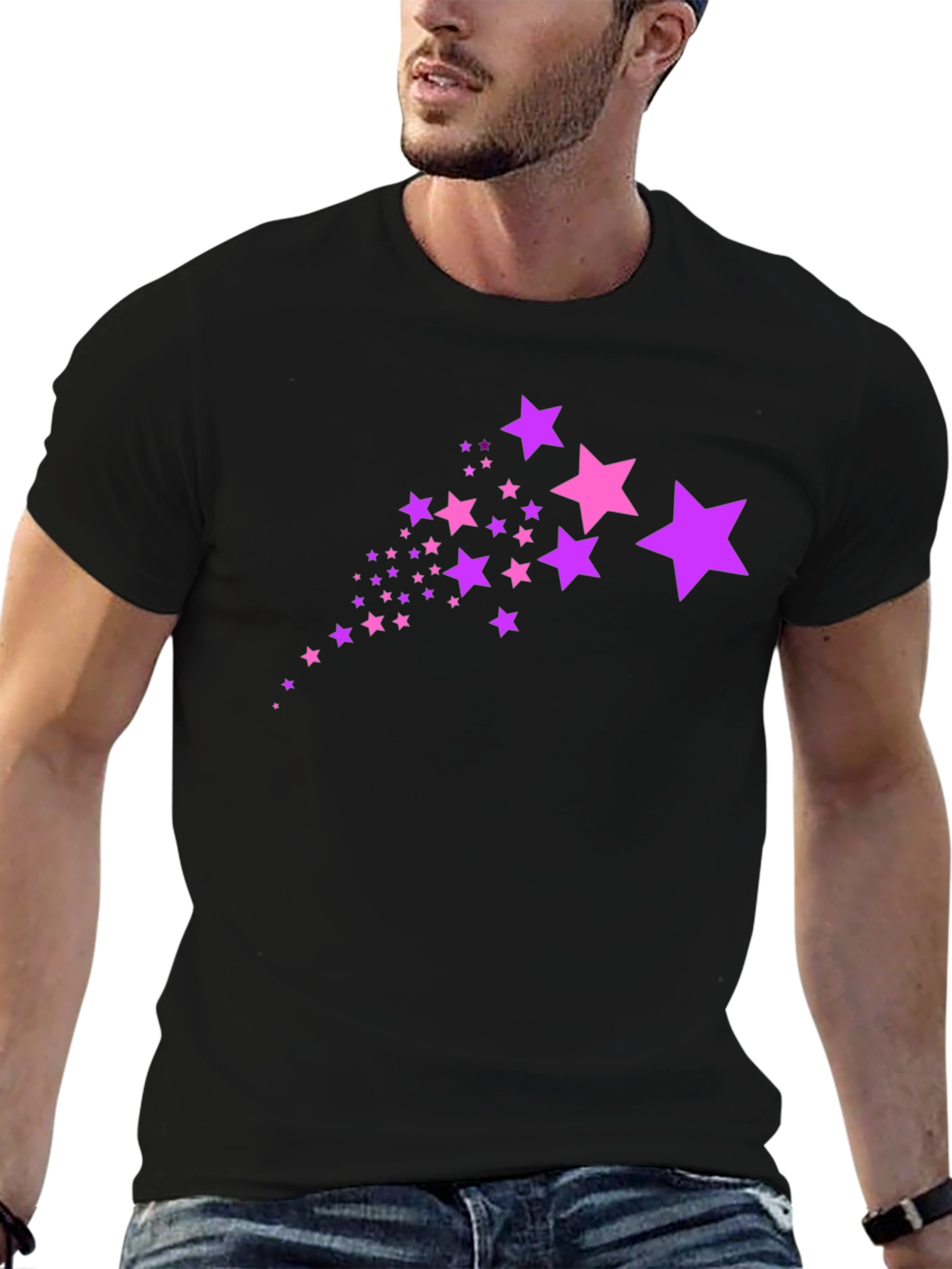 Starry Night Black T-Shirt
