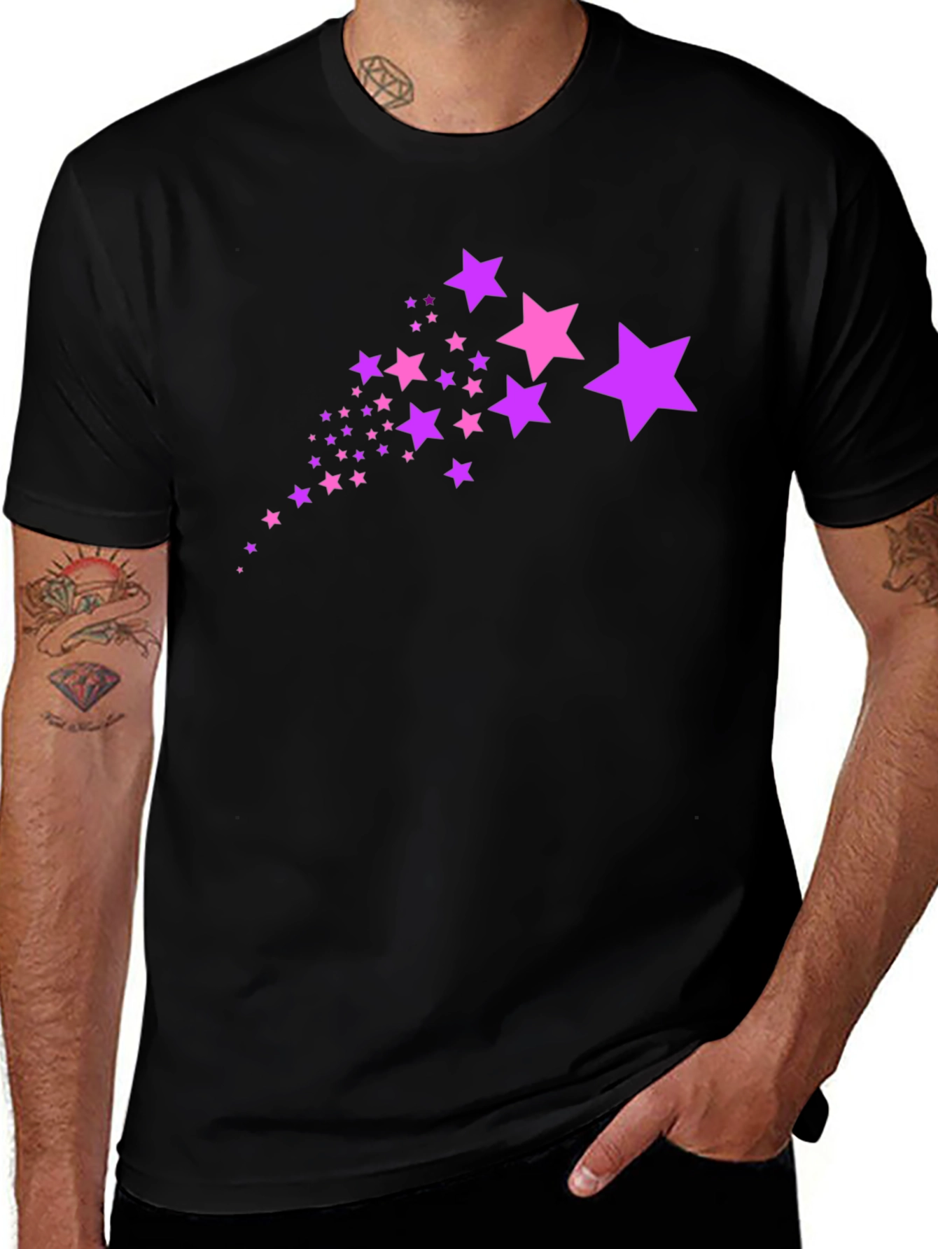 Starry Night Black T-Shirt