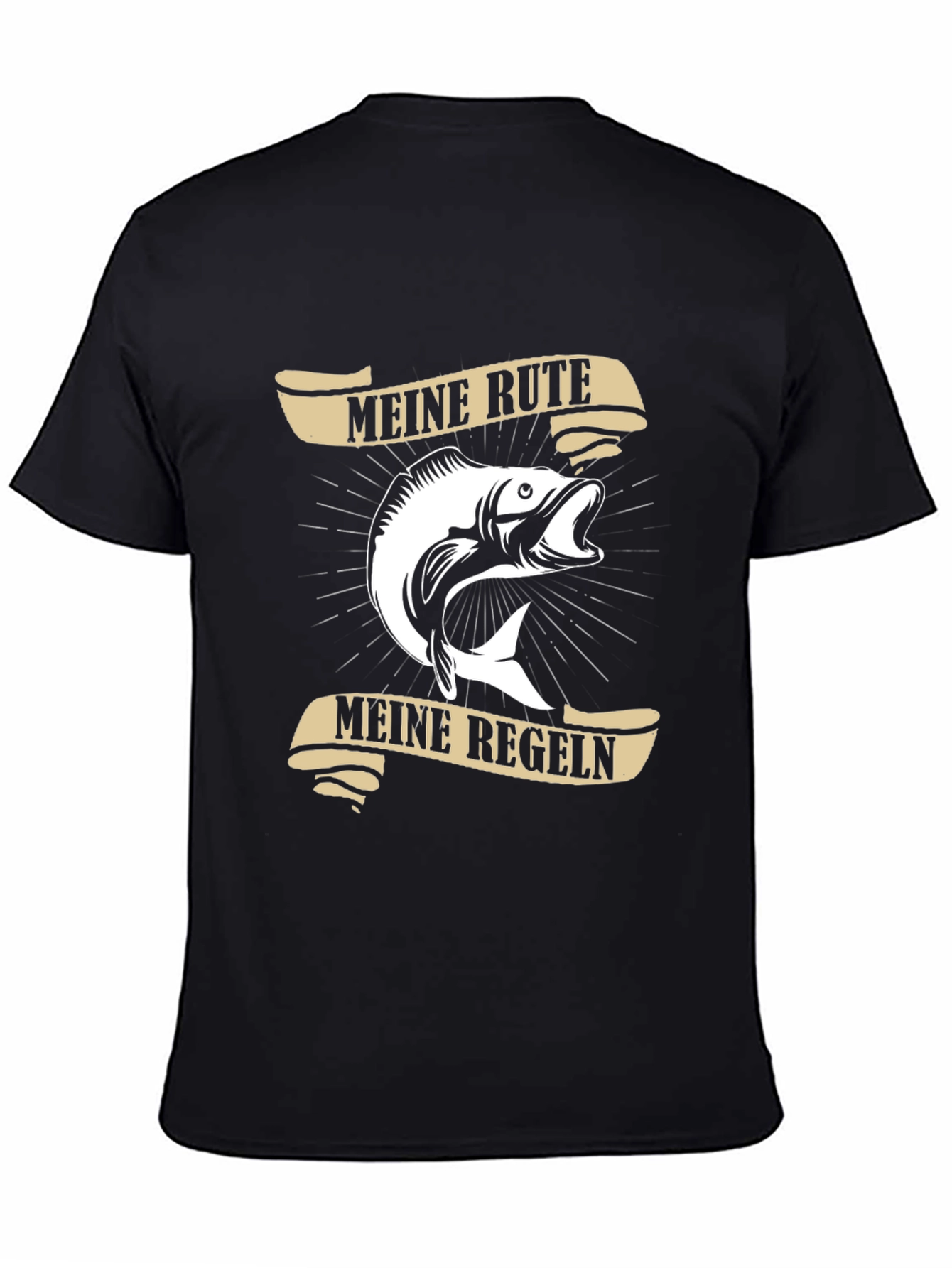 Meine Rute Meine Regeln Fishing T-Shirt