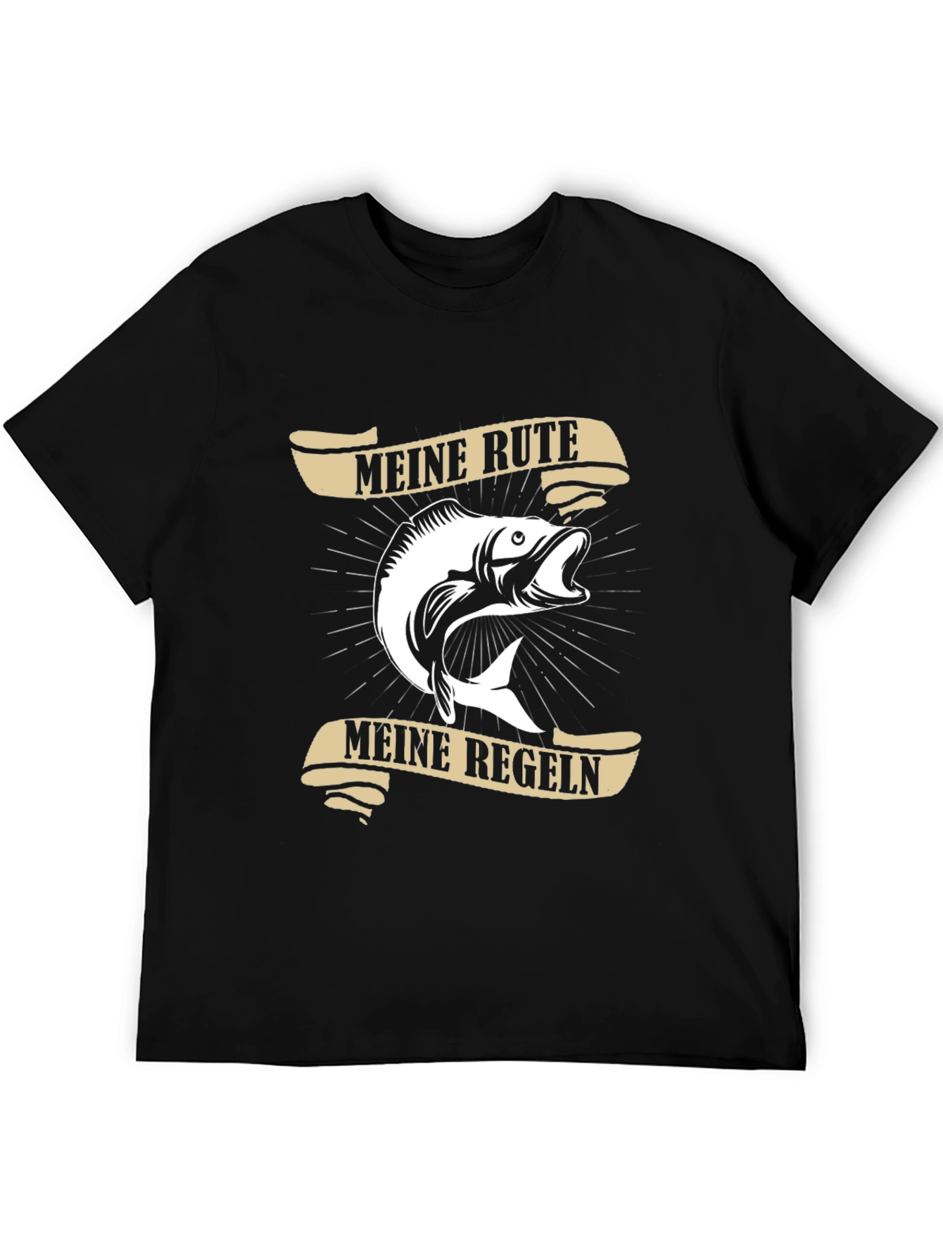 Meine Rute Meine Regeln Fishing T-Shirt