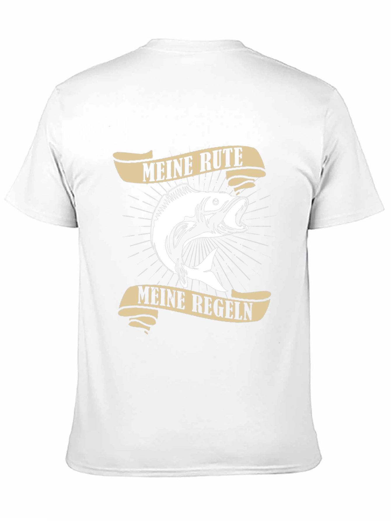 Meine Rute Meine Regeln Fishing T-Shirt