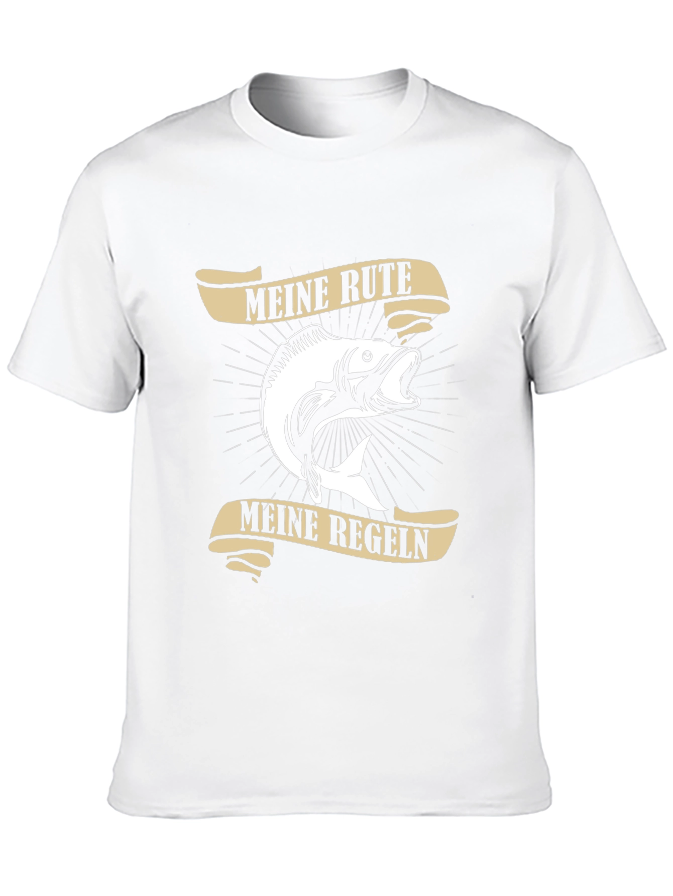 Meine Rute Meine Regeln Fishing T-Shirt