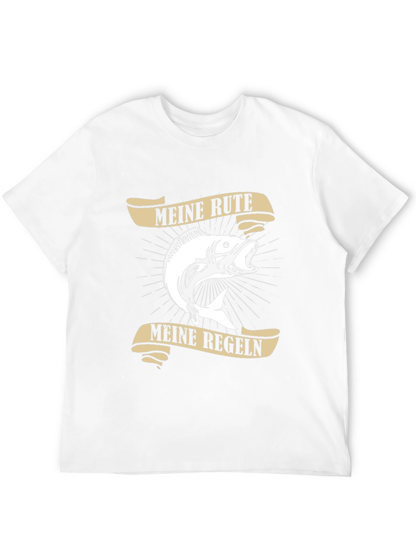 Meine Rute Meine Regeln Fishing T-Shirt