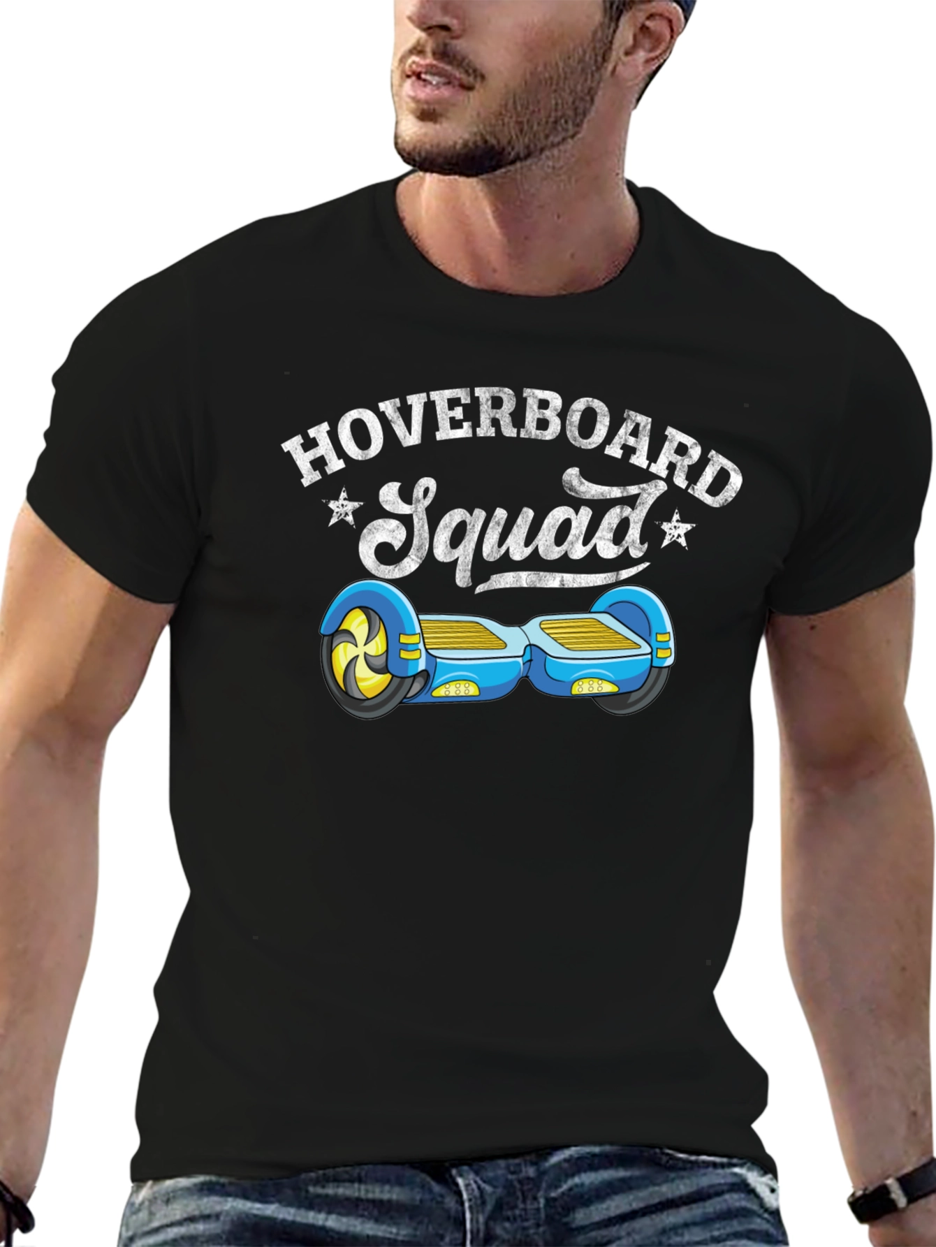 Hoverboard Squad Graphic Tee - Cool & Fun!