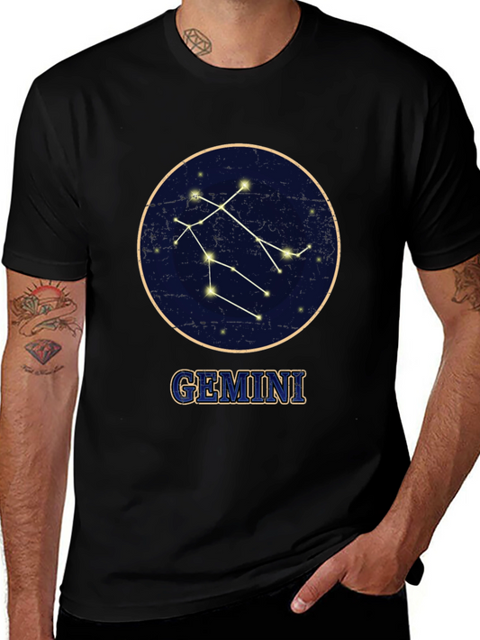 Gemini Zodiac Constellation T-Shirt