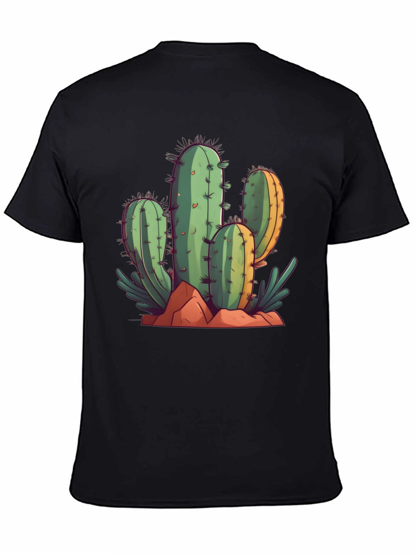 Cactus Graphic Tee - Desert Style T-Shirt
