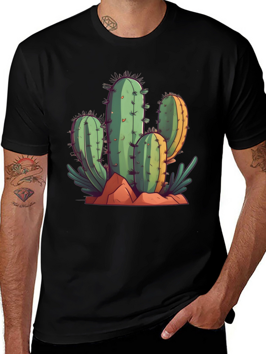 Cactus Graphic Tee - Desert Style T-Shirt