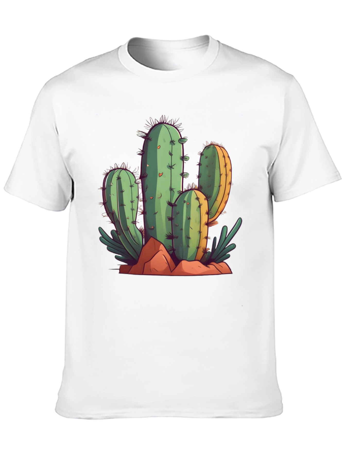 Cactus Graphic Tee - Desert Style T-Shirt