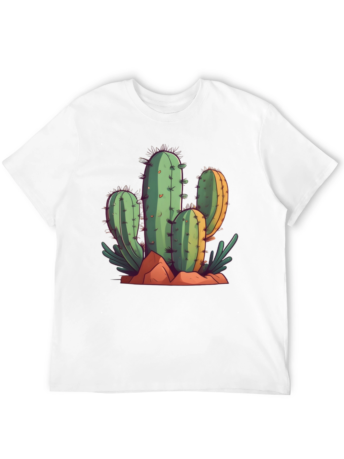 Cactus Graphic Tee - Desert Style T-Shirt
