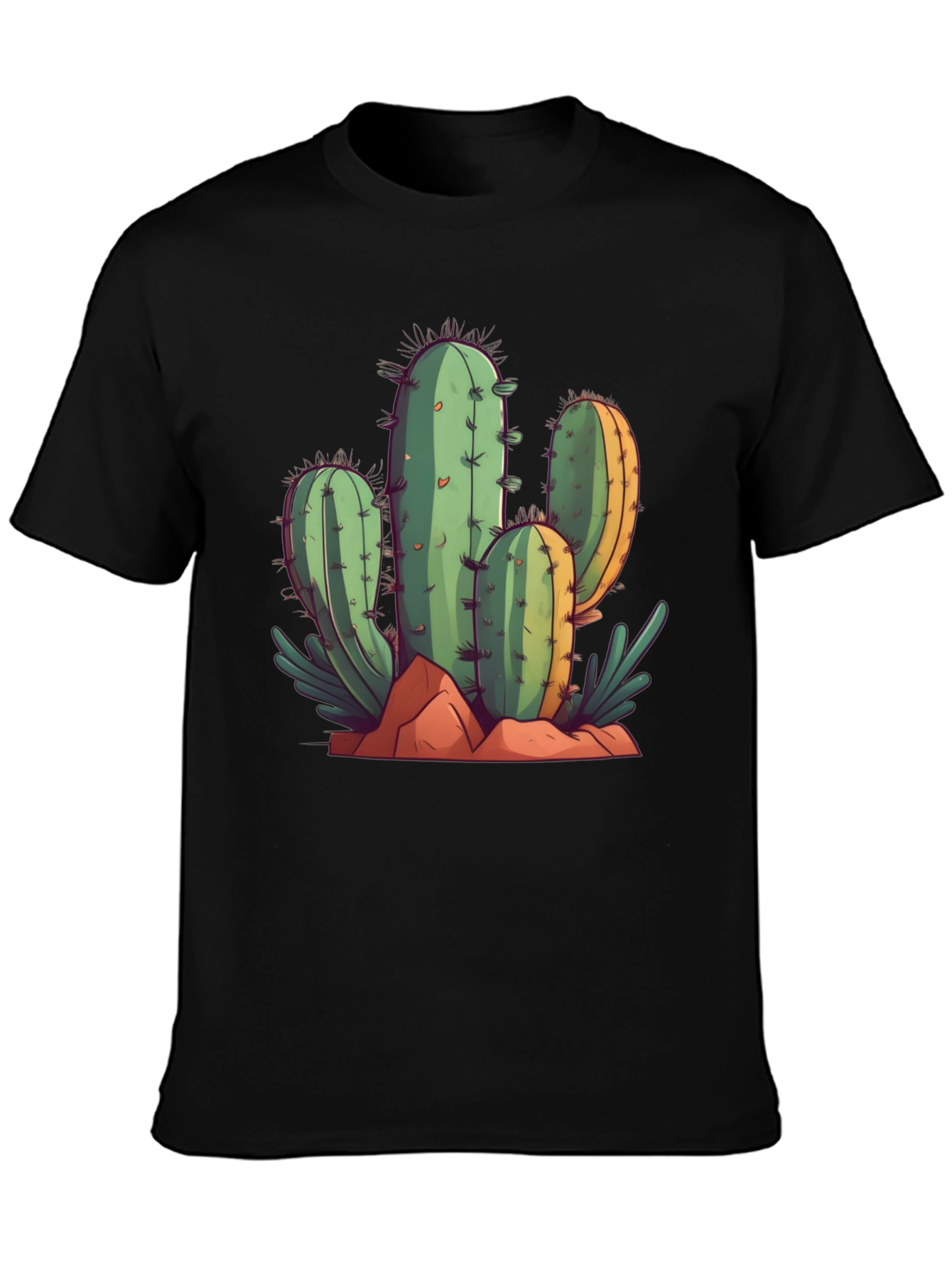 Cactus Graphic Tee - Desert Style T-Shirt