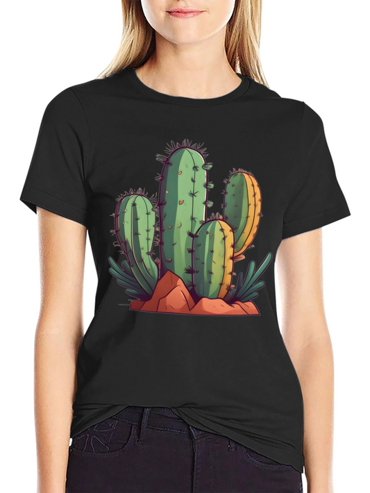 Cactus Graphic Tee - Desert Style T-Shirt