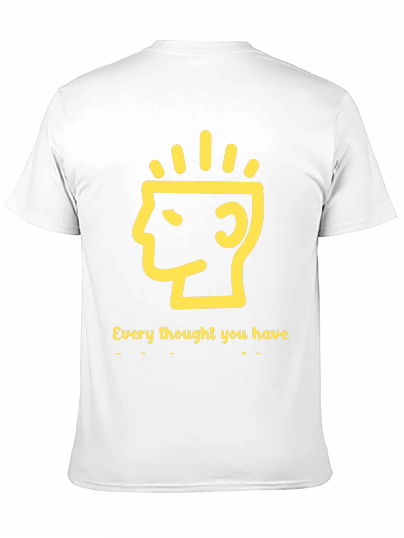 Mindful Thoughts Graphic Tee - Black