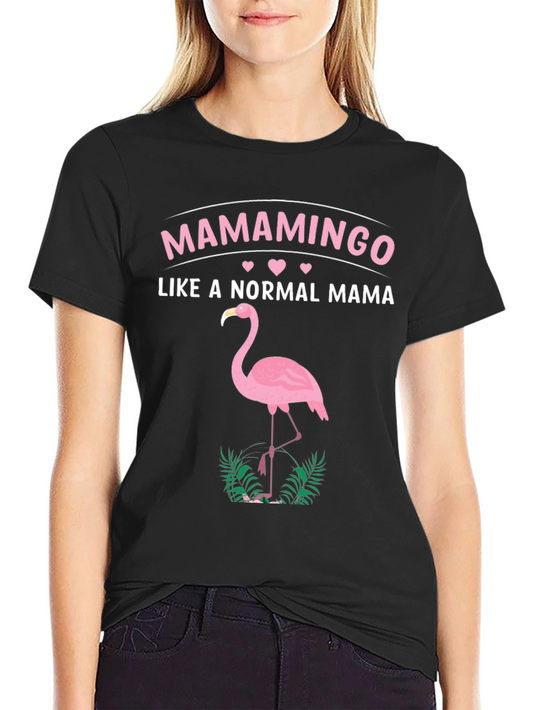 Mamamingo T-Shirt - Flamingo Mama Tee