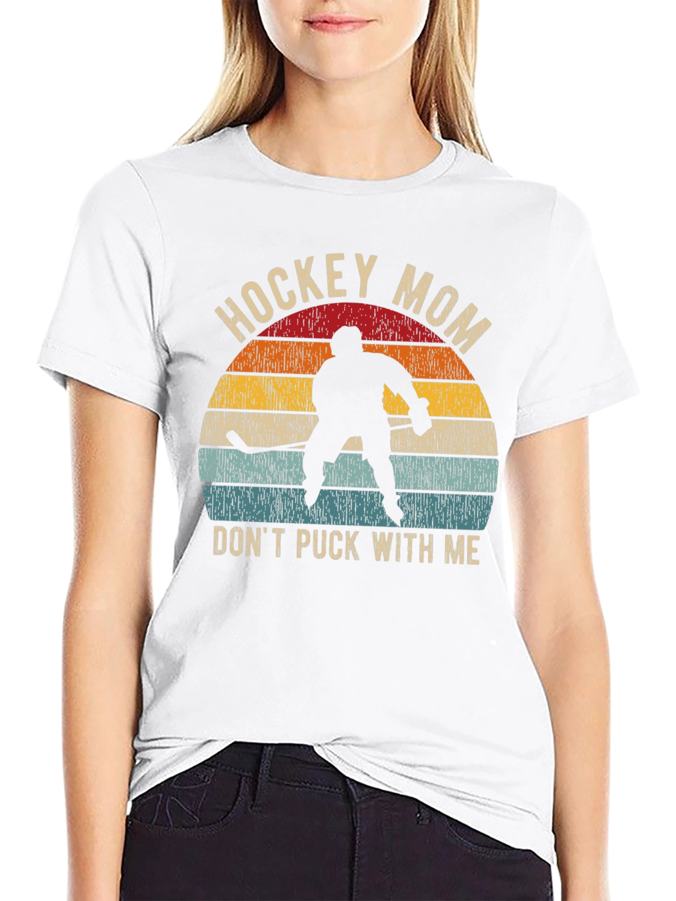 Hockey Mom T-Shirt - Dont Puck With Me