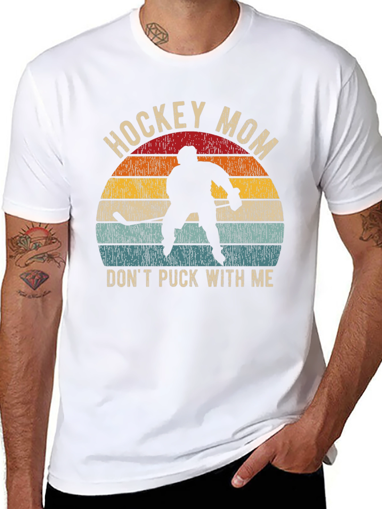 Hockey Mom T-Shirt - Dont Puck With Me