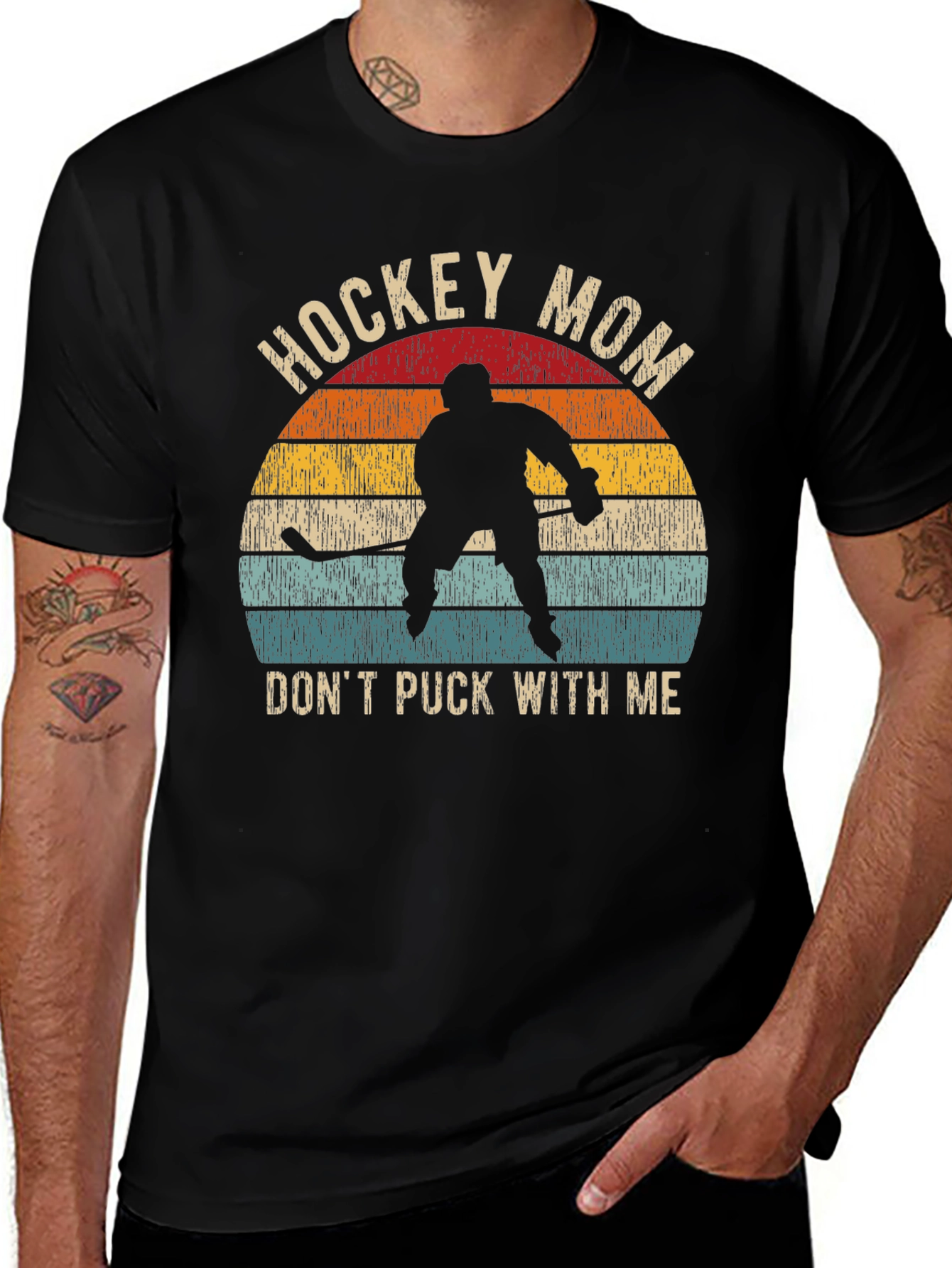 Hockey Mom T-Shirt - Dont Puck With Me