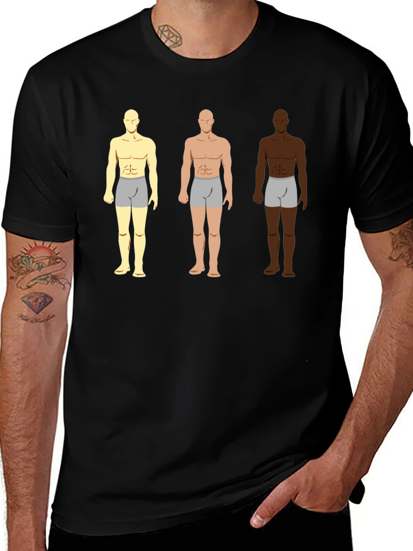 Diversity Illustration T-Shirt
