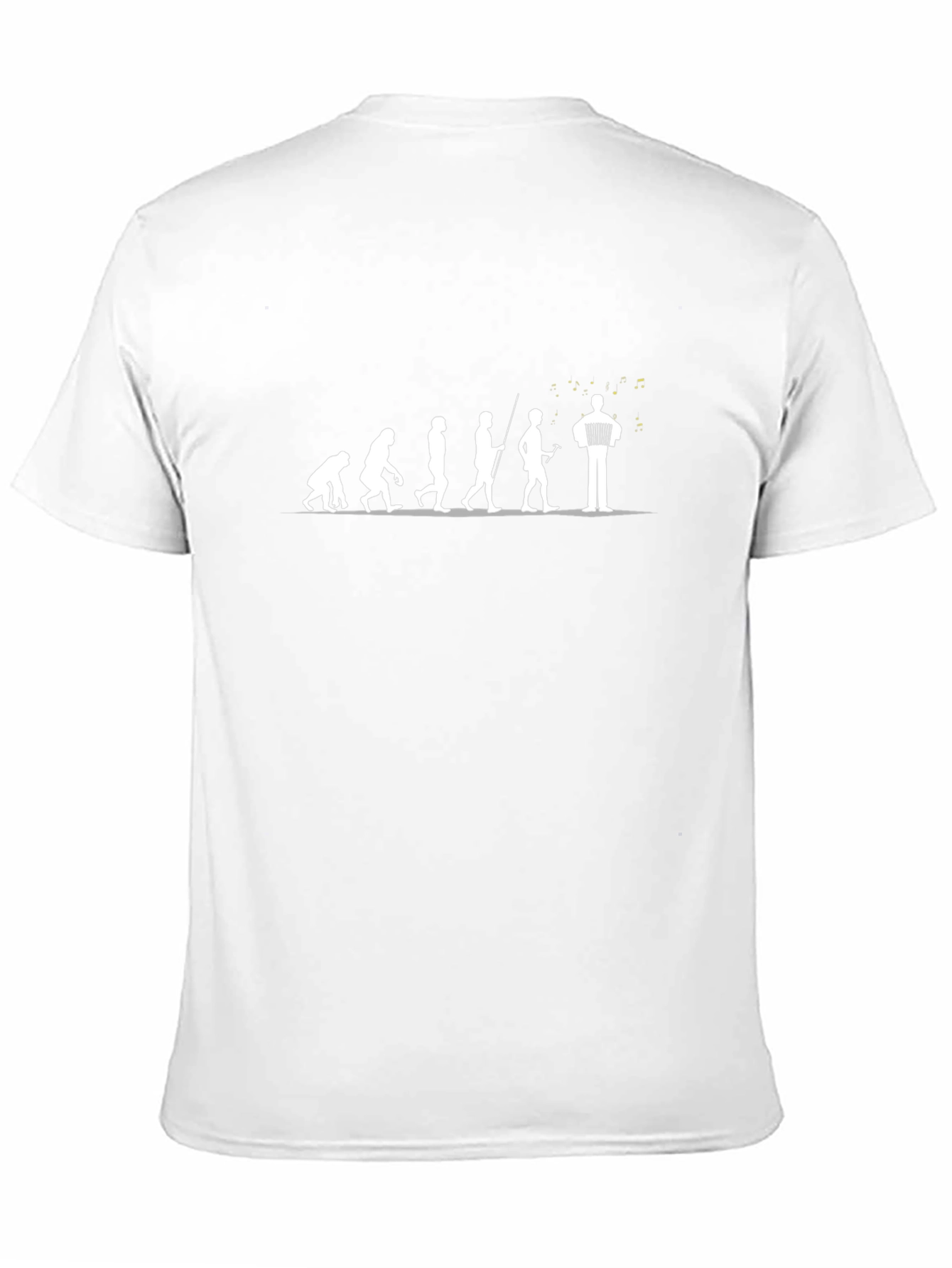 Accordion Evolution T-Shirt - Black
