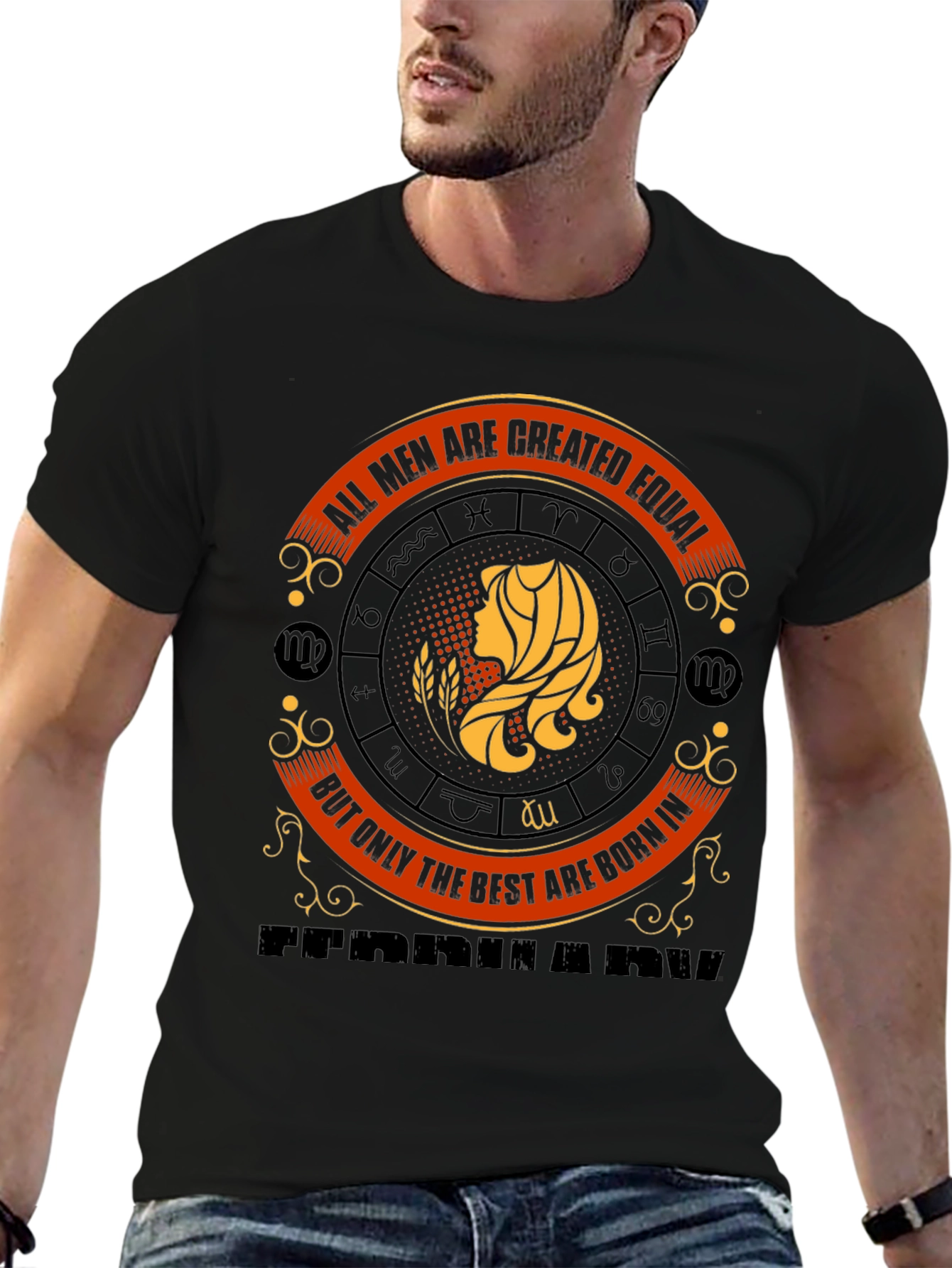 Virgo Zodiac T-Shirt: All Men are Created Equal