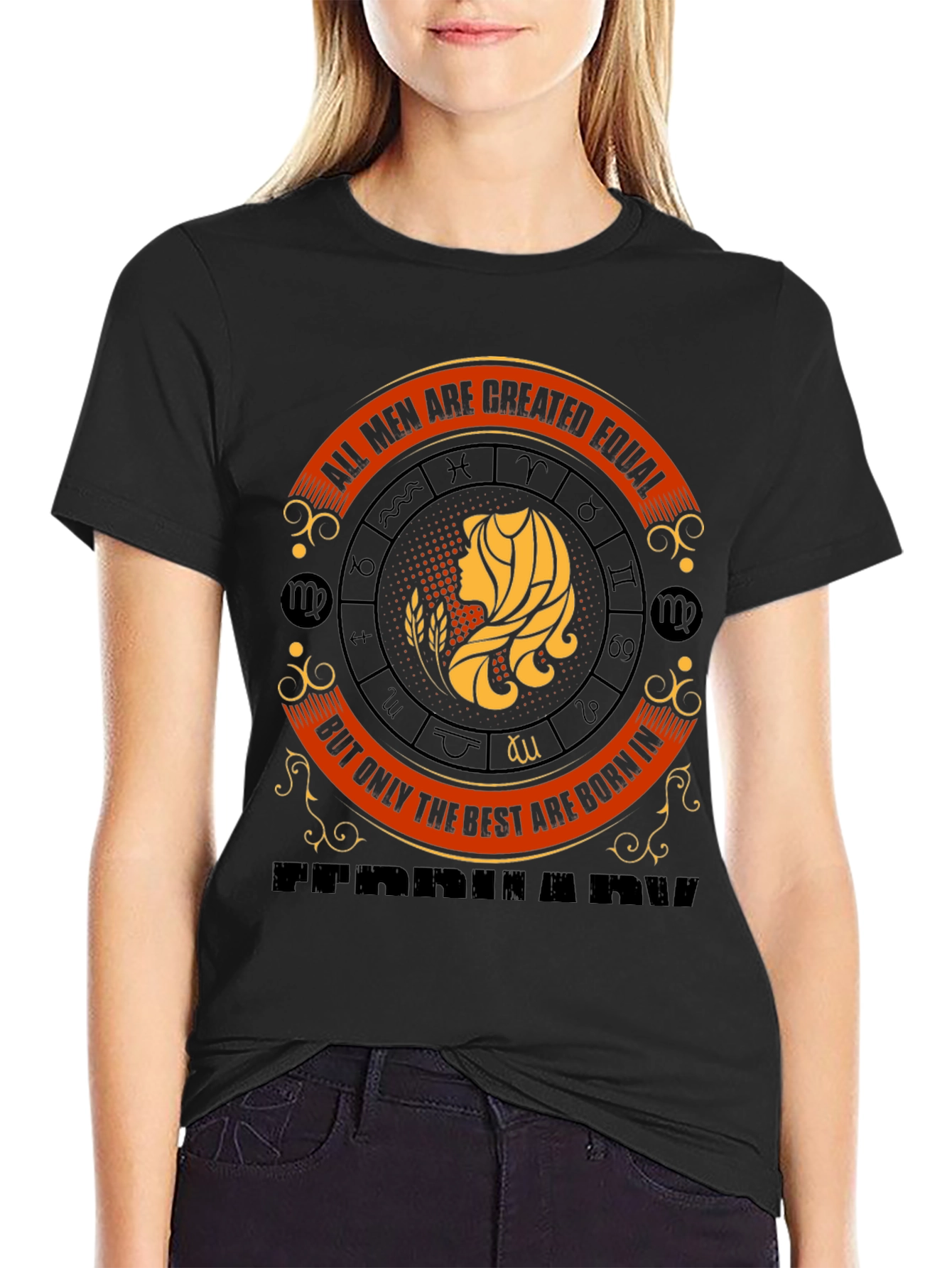 Virgo Zodiac T-Shirt: All Men are Created Equal