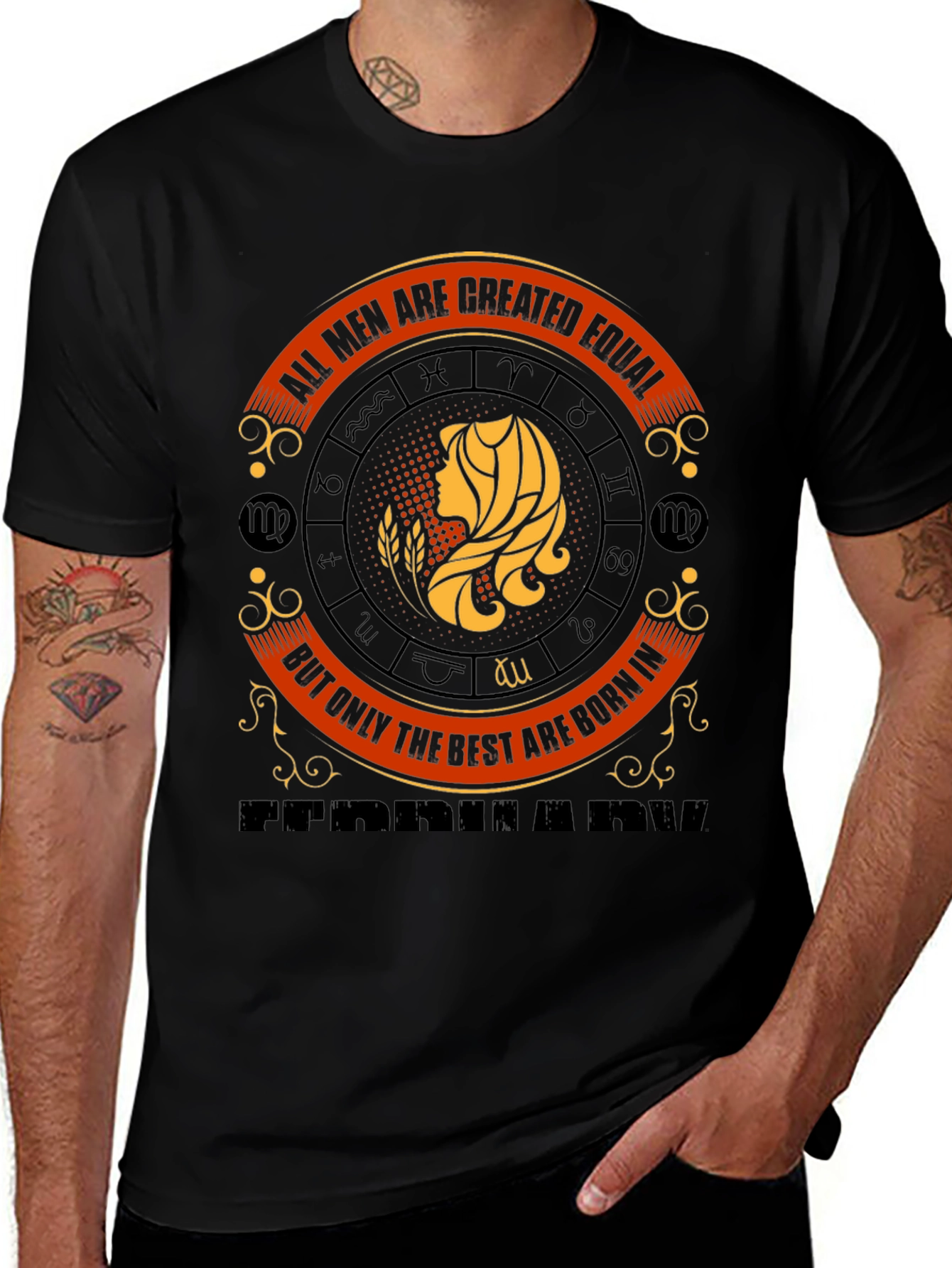 Virgo Zodiac T-Shirt: All Men are Created Equal