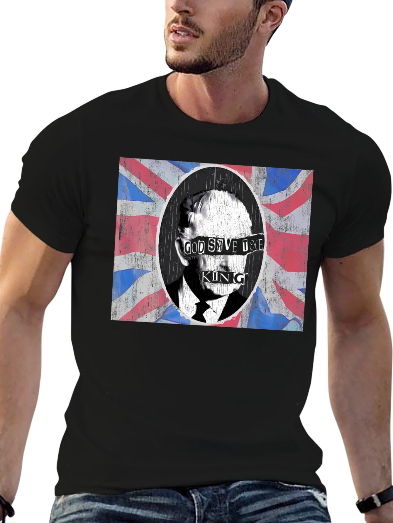 God Save The King Graphic T-Shirt