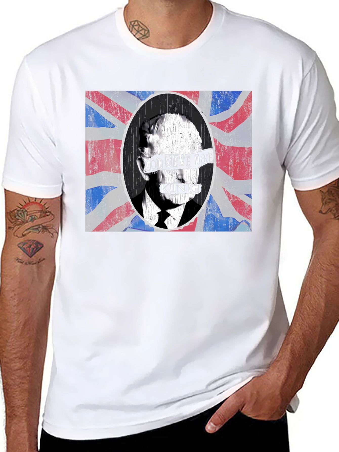 God Save The King Graphic T-Shirt