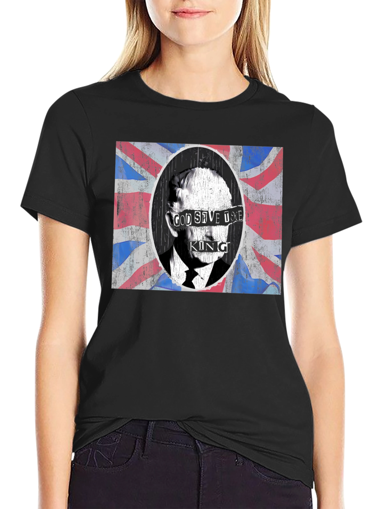 God Save The King Graphic T-Shirt