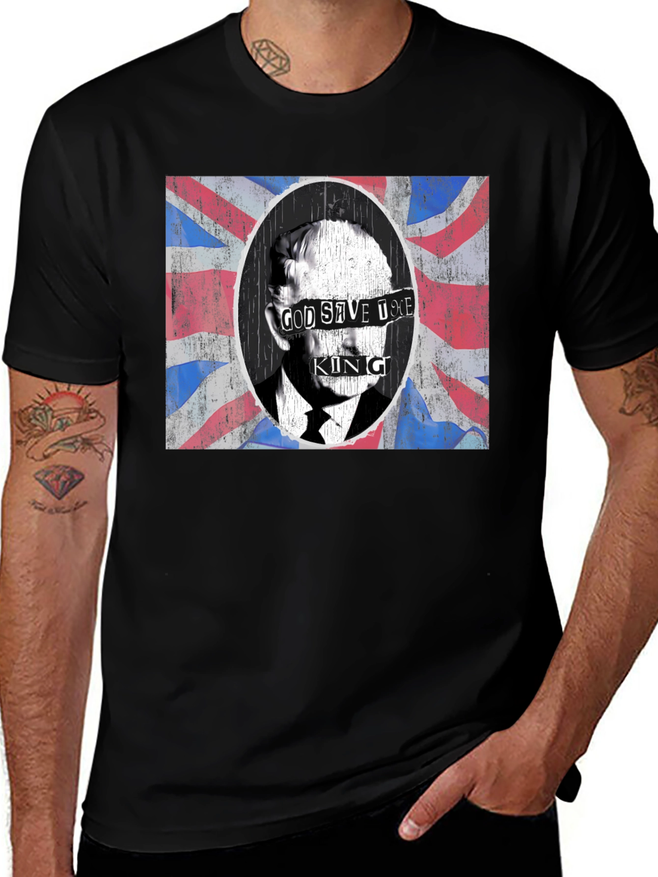 God Save The King Graphic T-Shirt