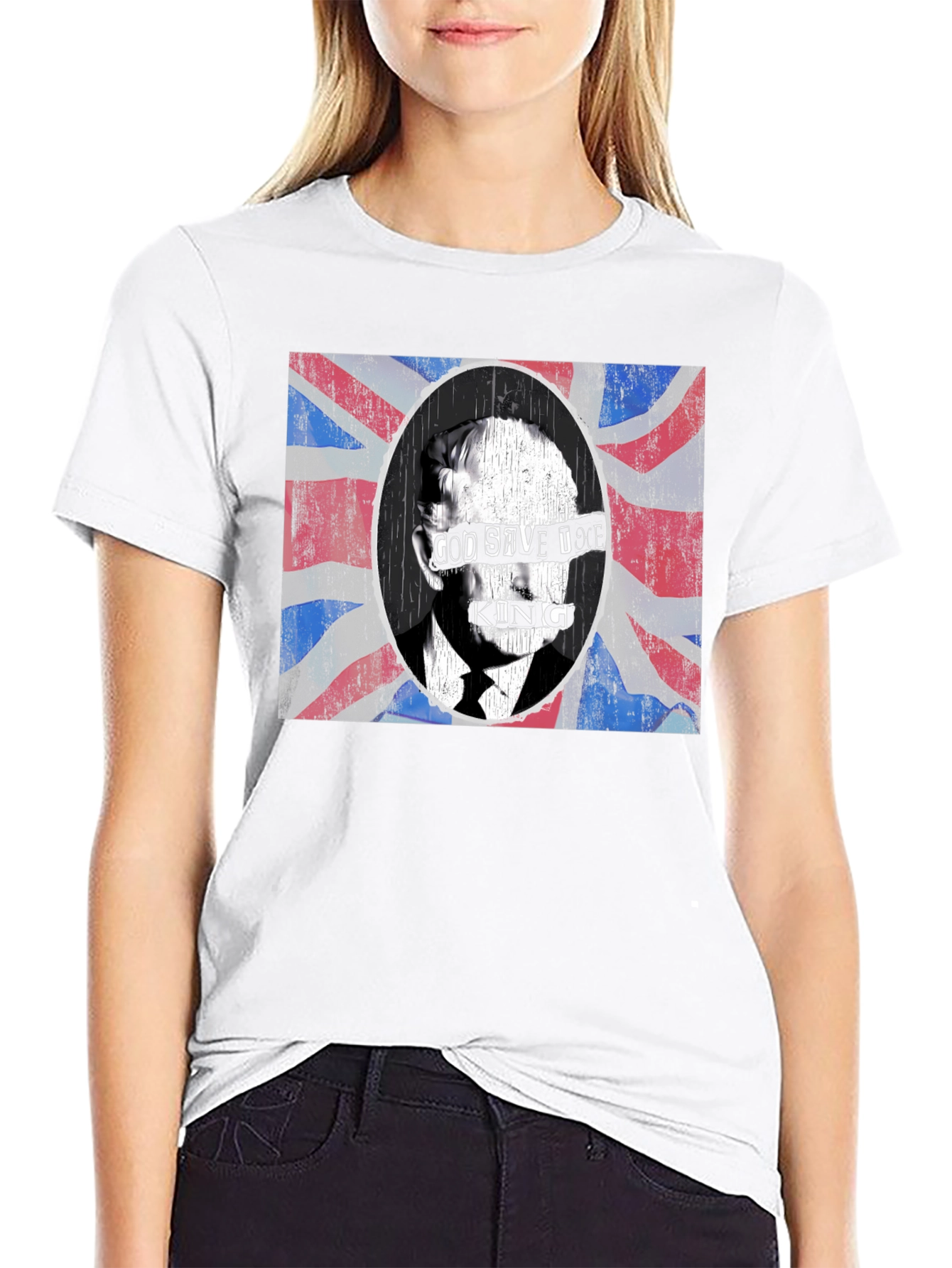 God Save The King Graphic T-Shirt