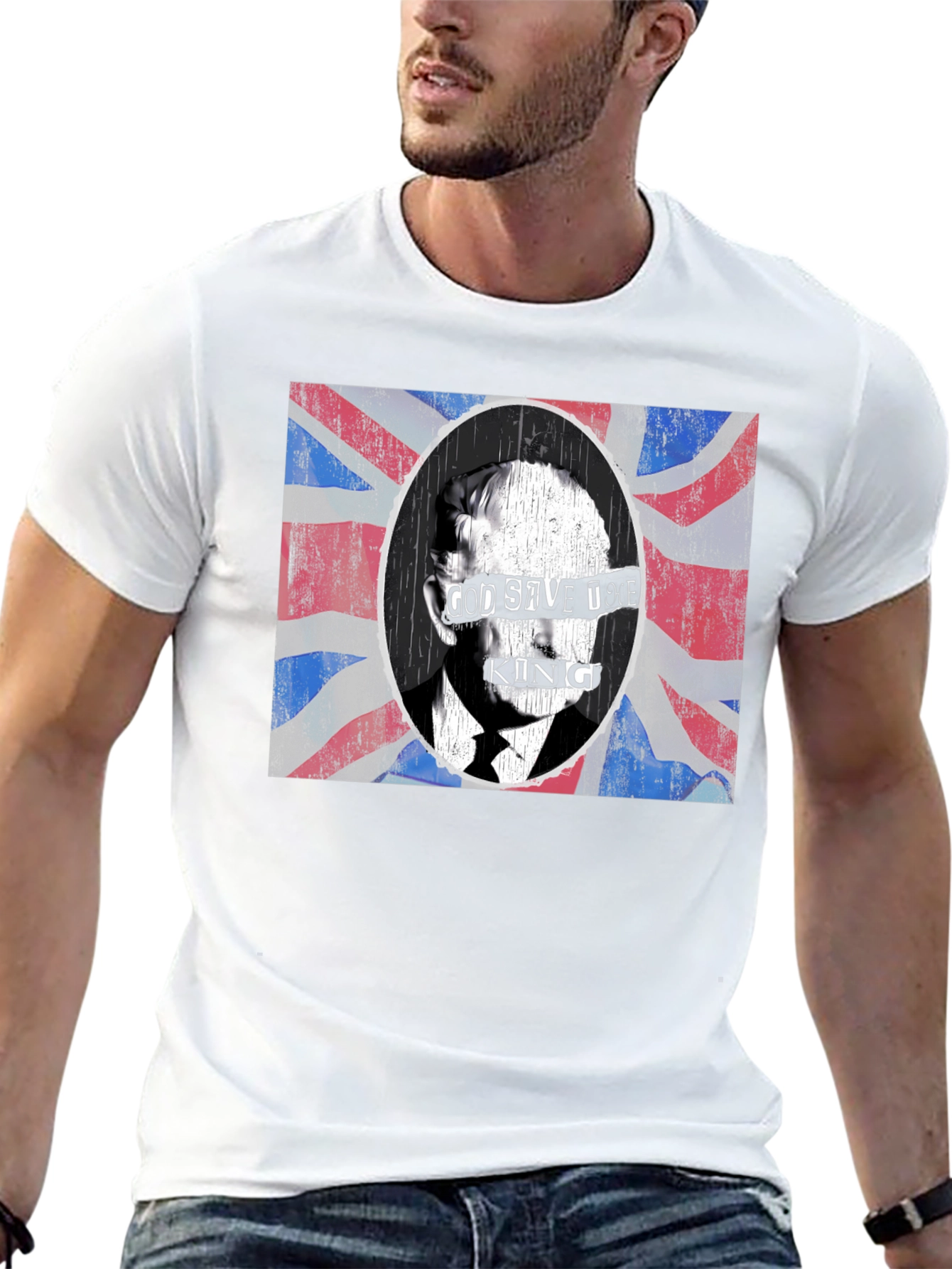 God Save The King Graphic T-Shirt