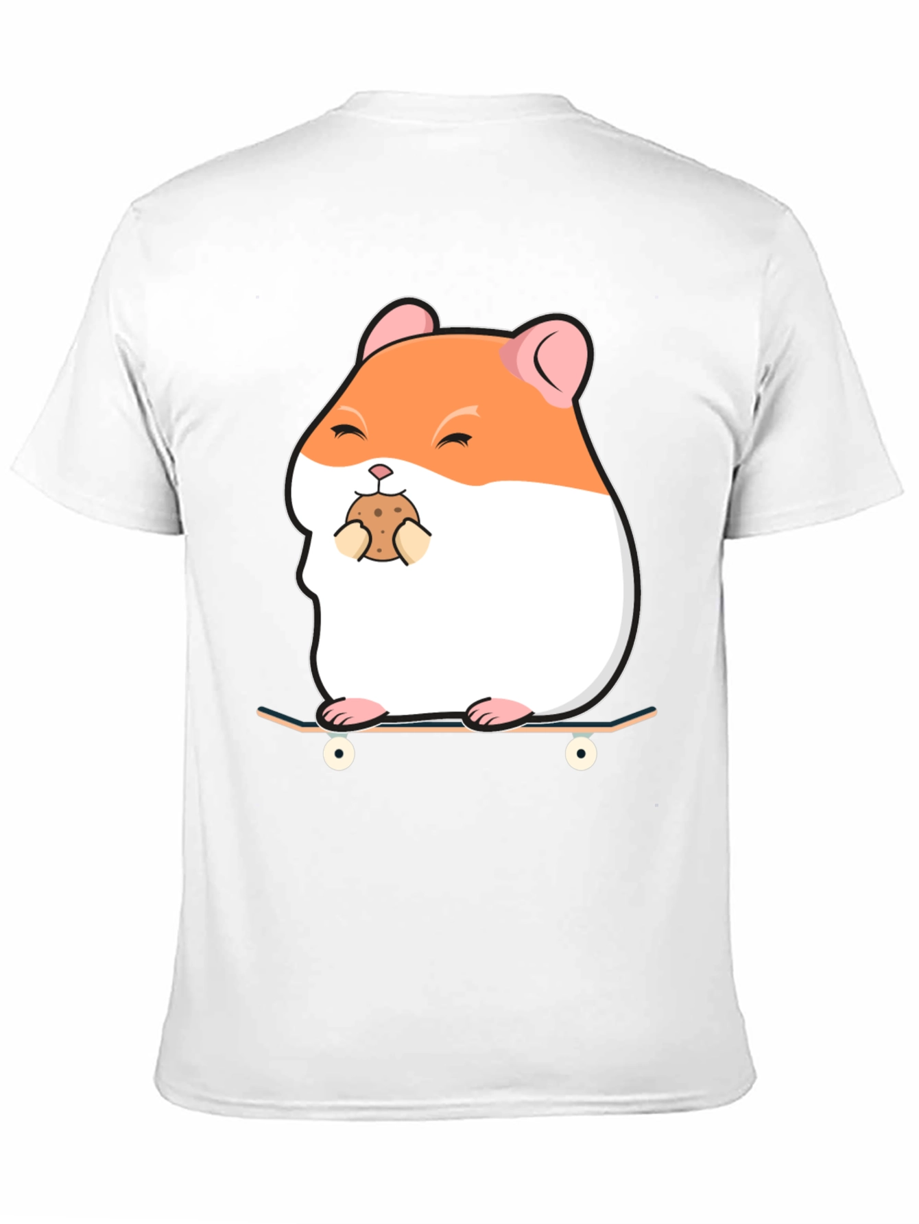Hamster Skateboard T-Shirt: Cute & Comfy