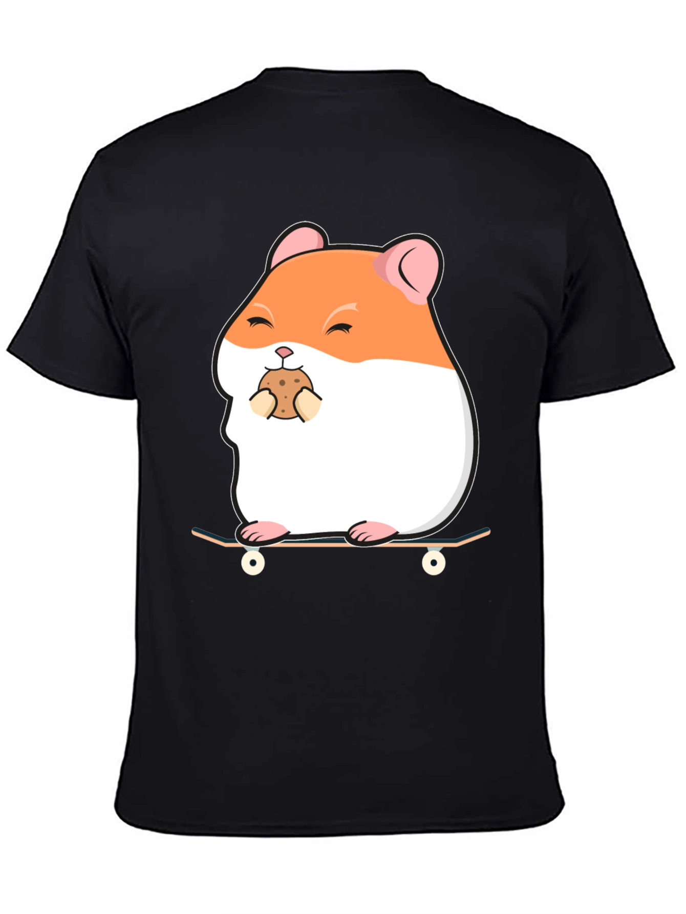 Hamster Skateboard T-Shirt: Cute & Comfy