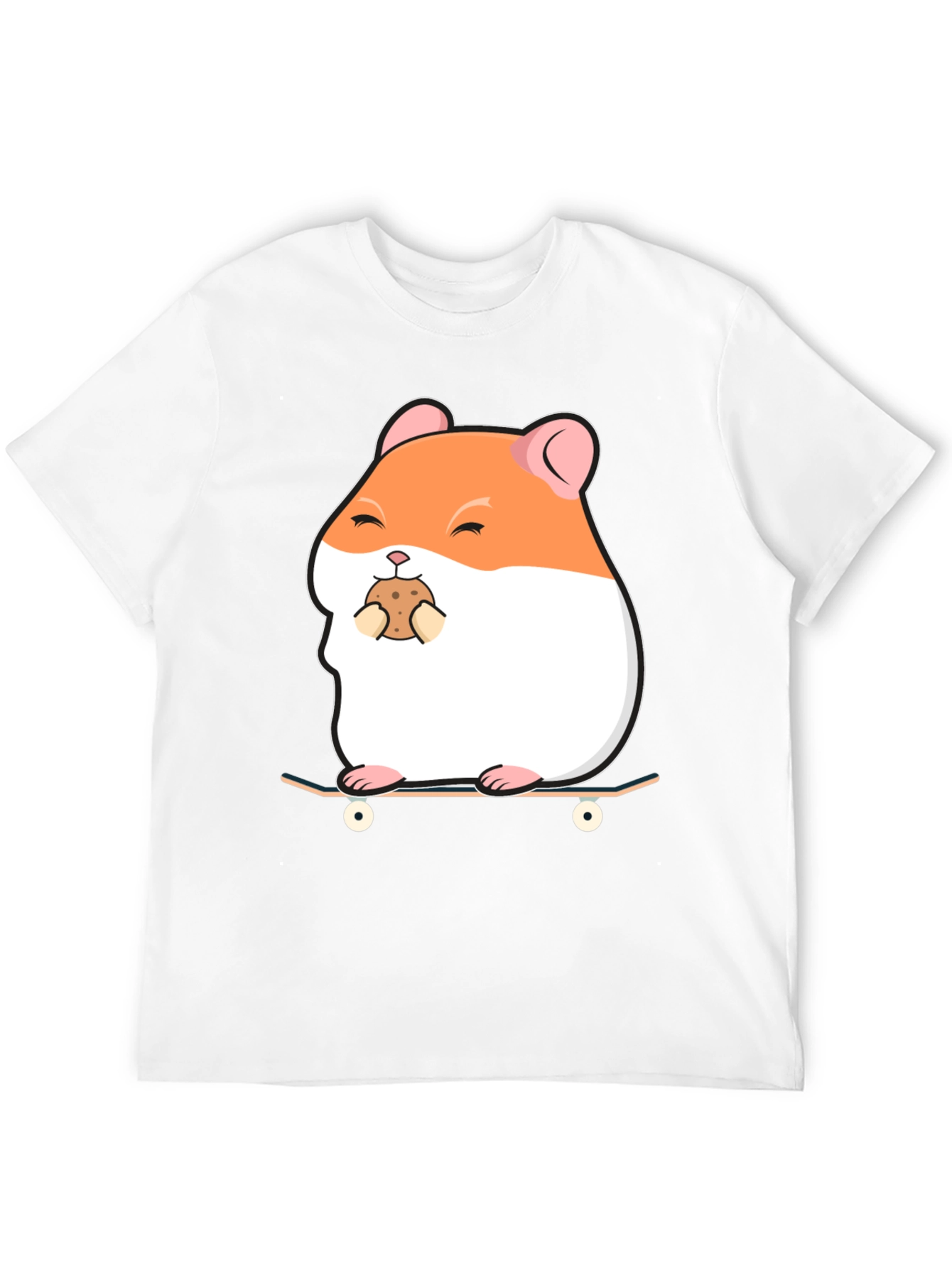 Hamster Skateboard T-Shirt: Cute & Comfy