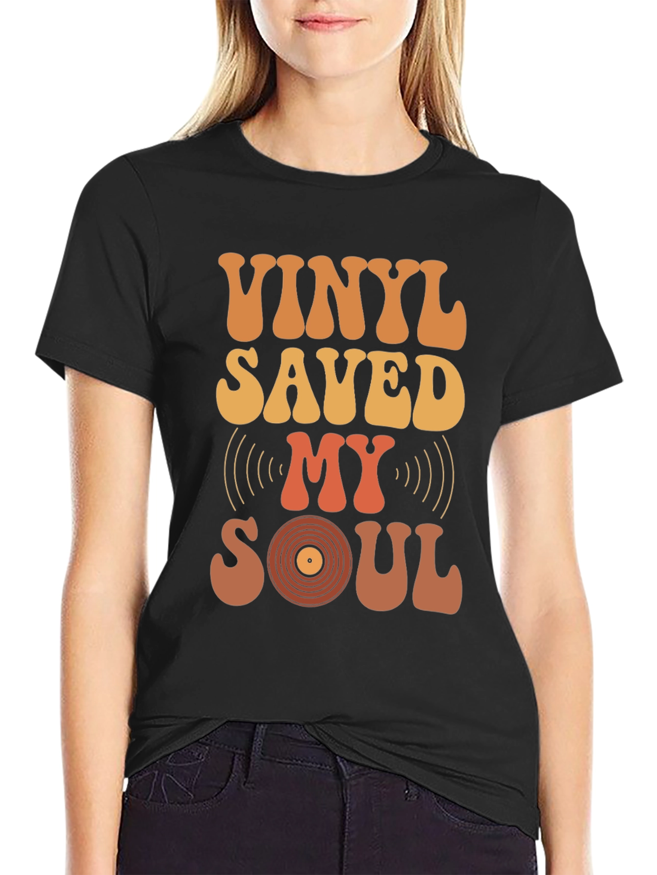 Vinyl Saved My Soul Graphic Tee